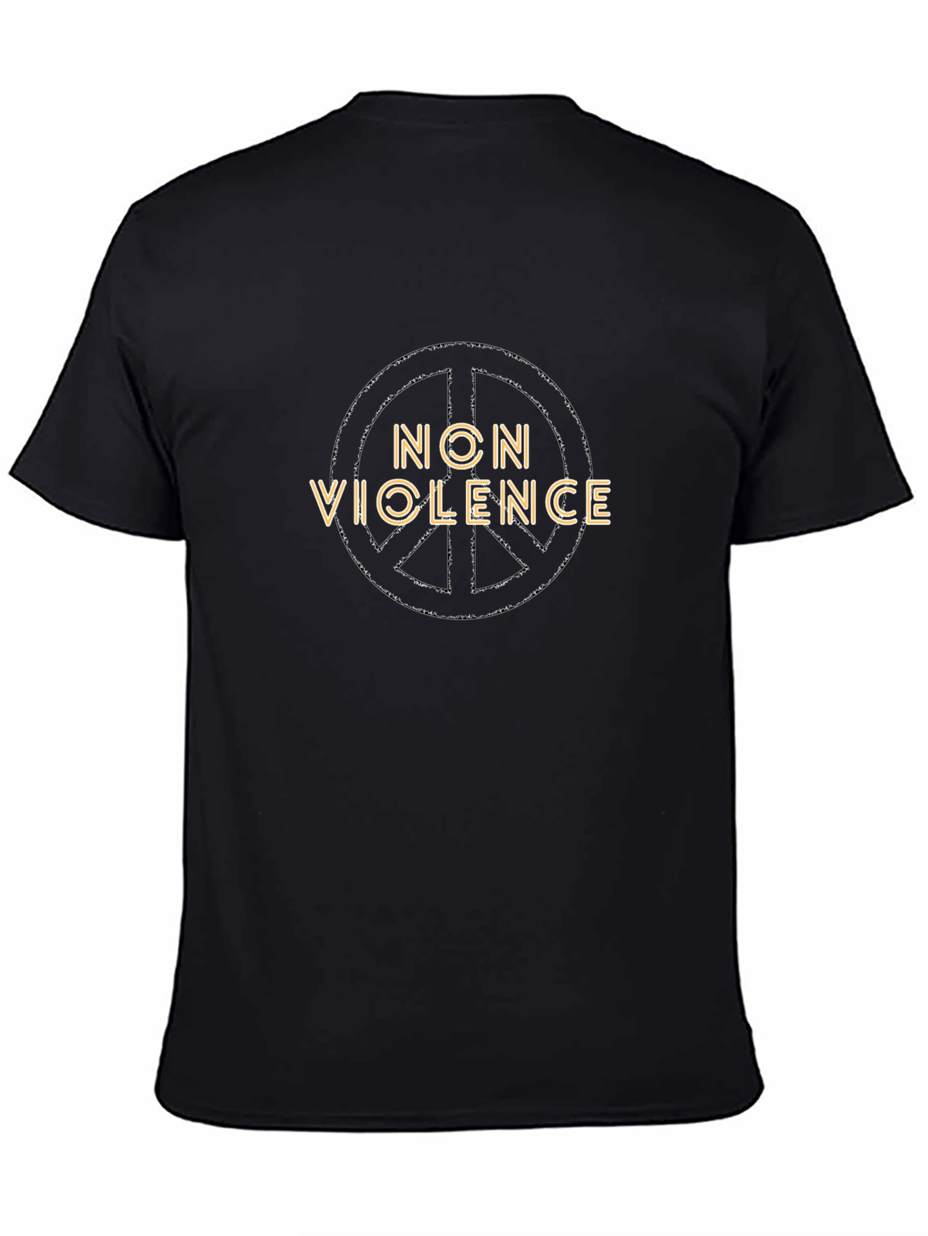 Non Violence T-Shirt: Peace Sign Graphic Tee