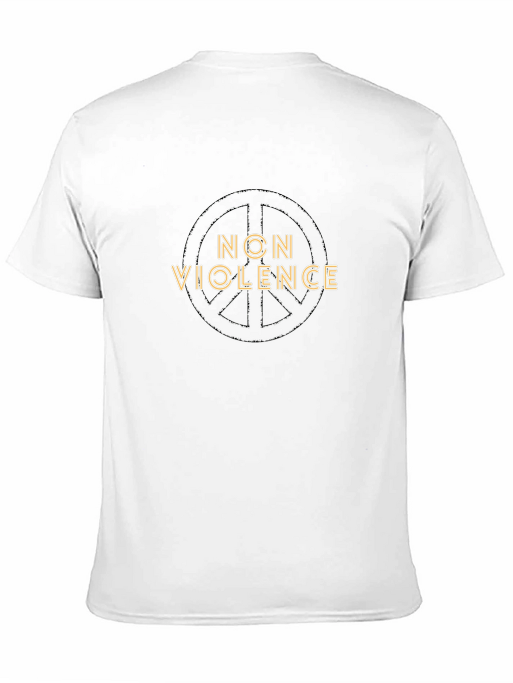 Non Violence T-Shirt: Peace Sign Graphic Tee