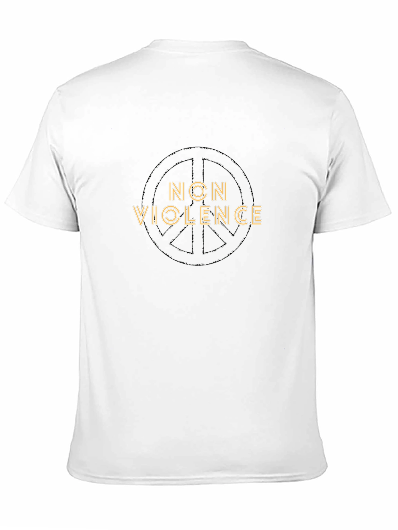 Non Violence T-Shirt: Peace Sign Graphic Tee