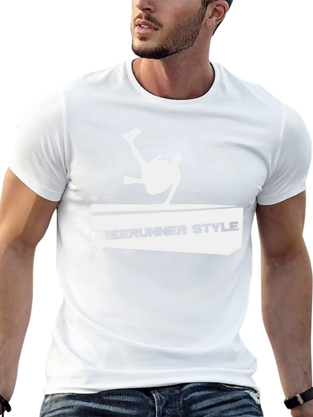 Freerunner Style Black T-Shirt