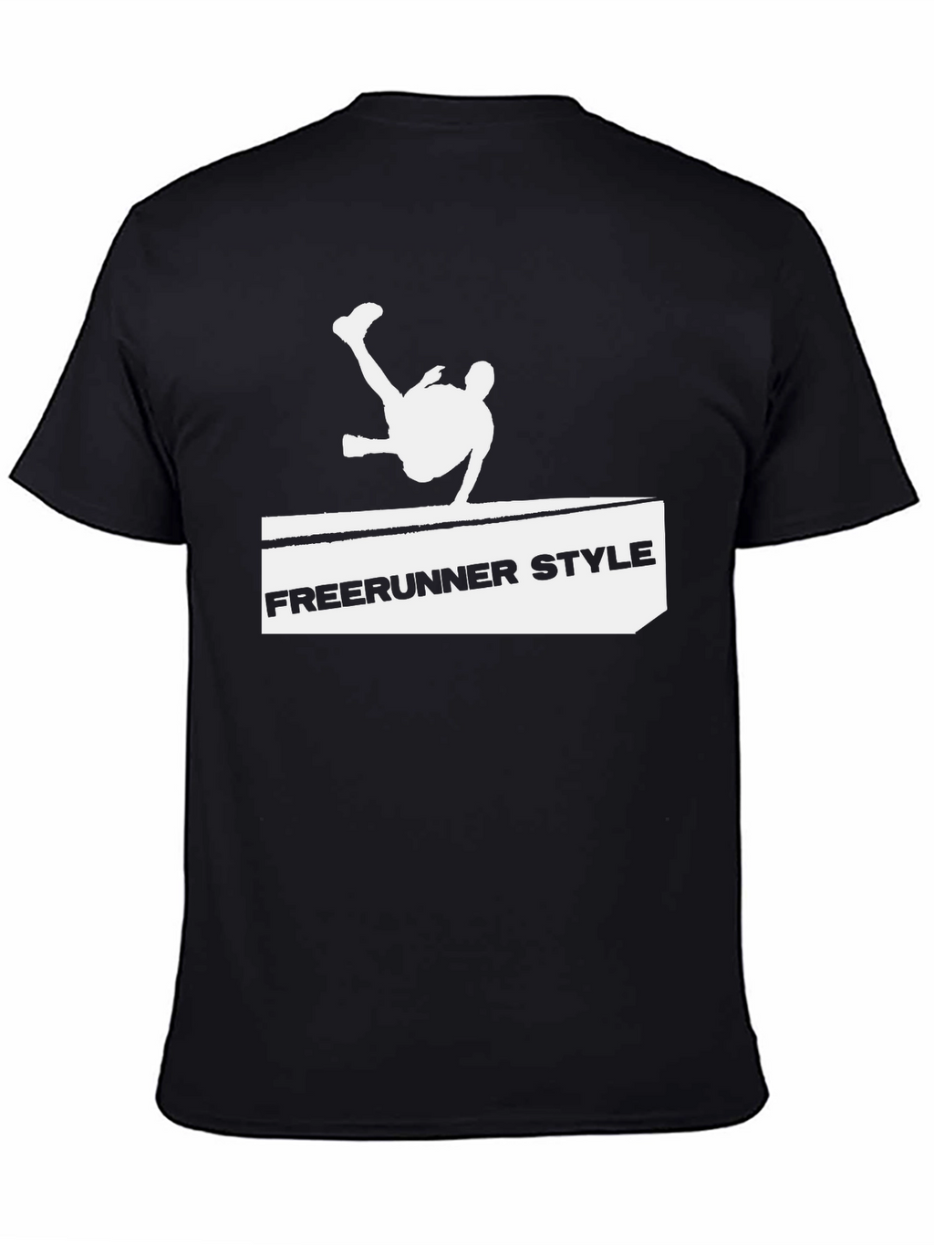 Freerunner Style Black T-Shirt