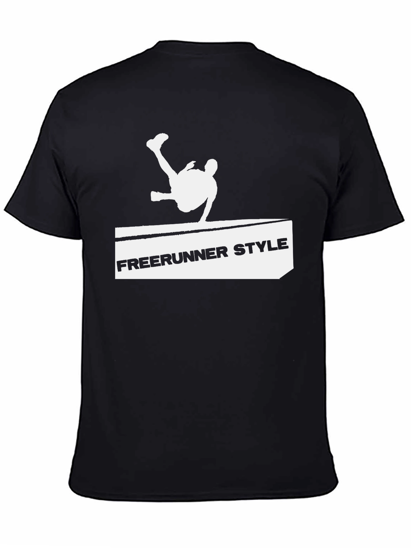 Freerunner Style Black T-Shirt