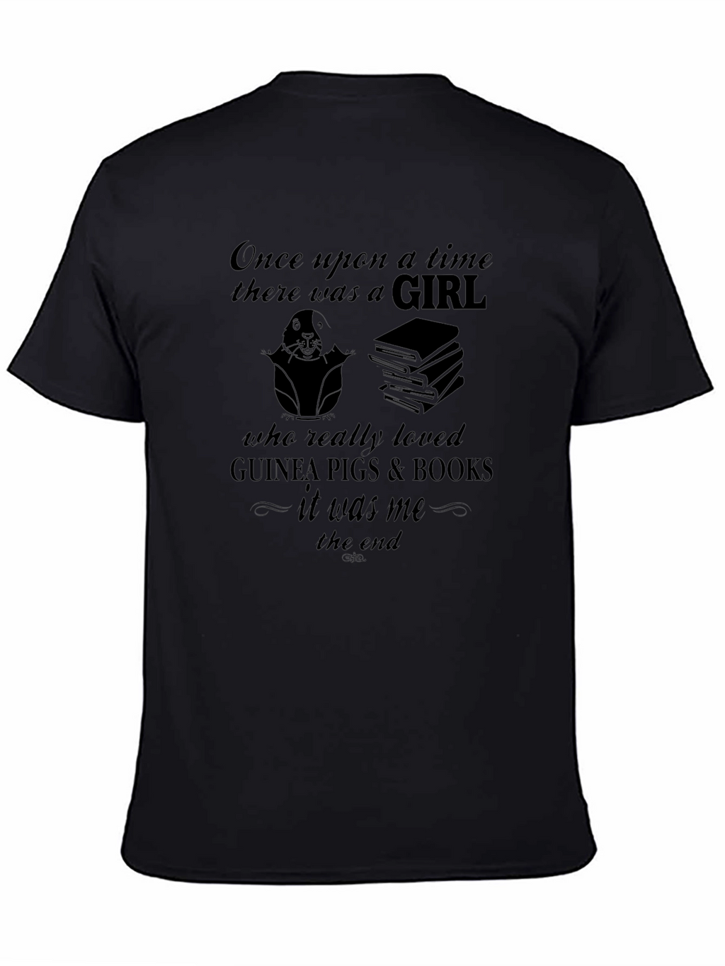 Guinea Pig & Book Lovers T-Shirt