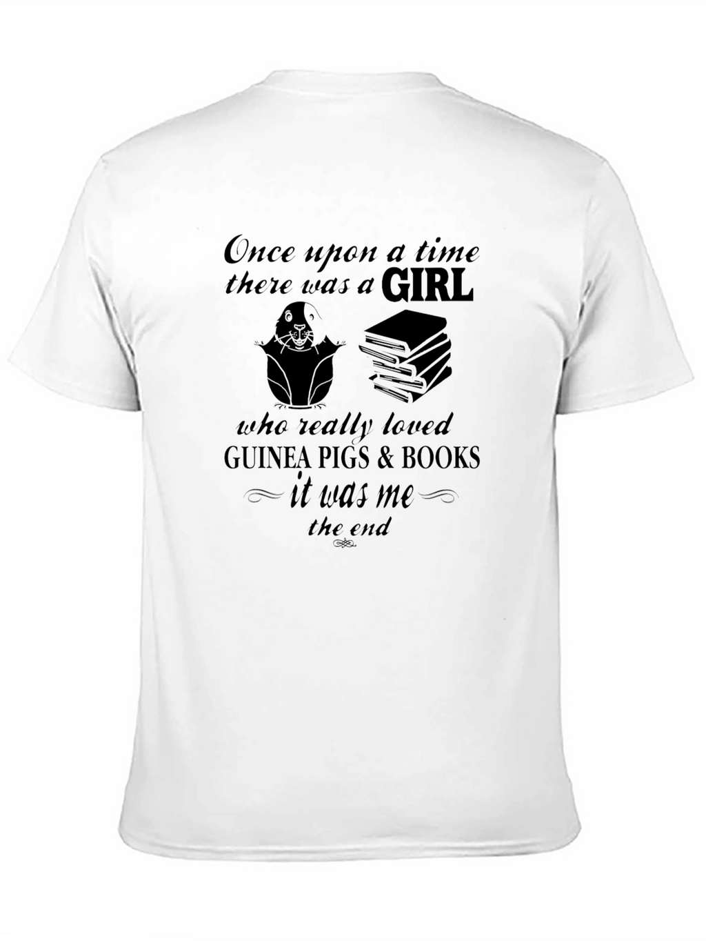 Guinea Pig & Book Lovers T-Shirt