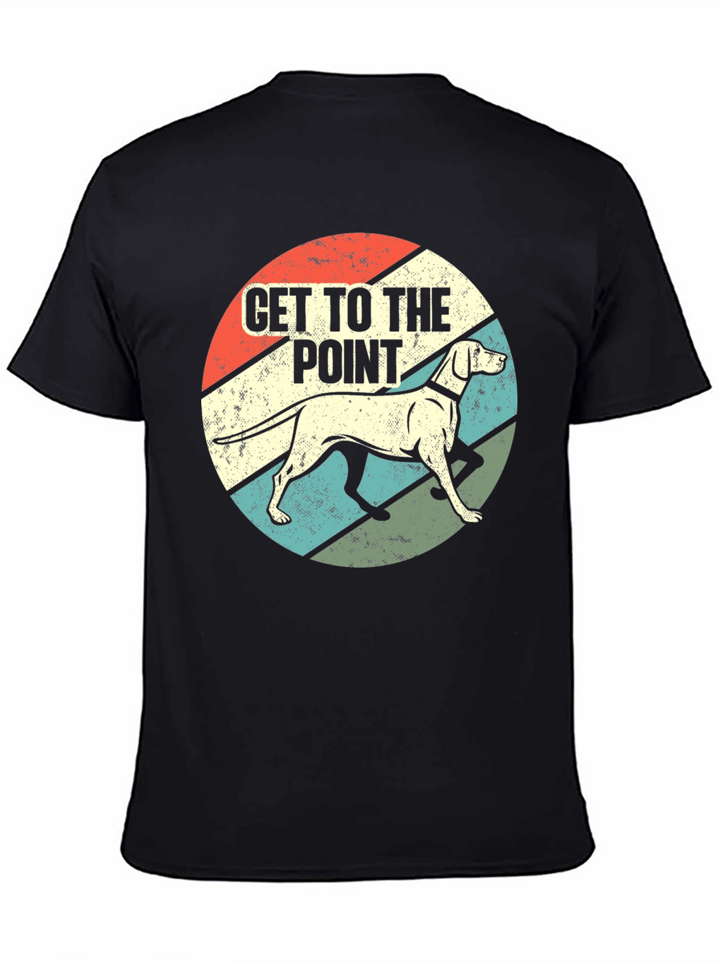 Get to the Point Dog Graphic T-Shirt