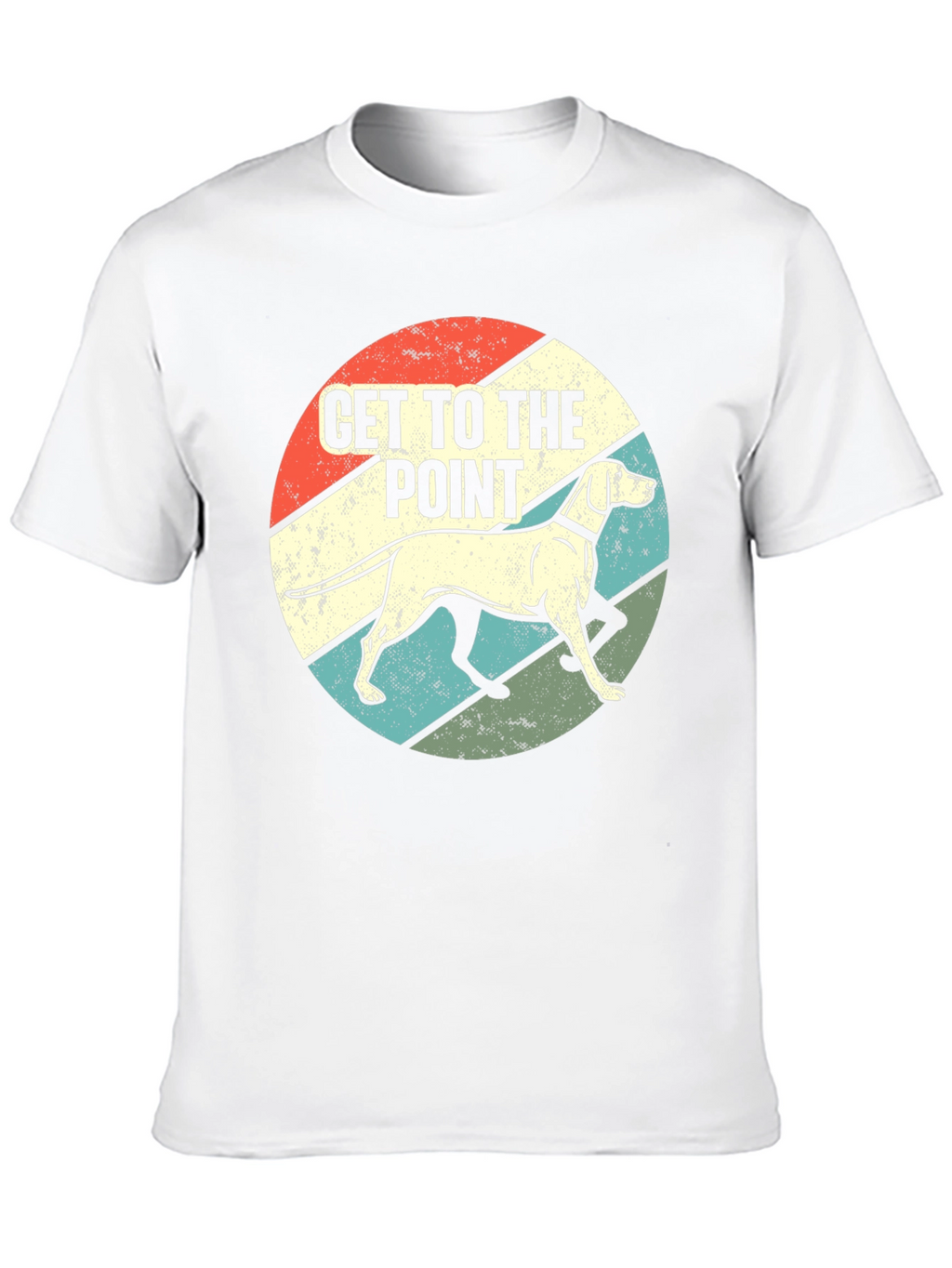 Get to the Point Dog Graphic T-Shirt