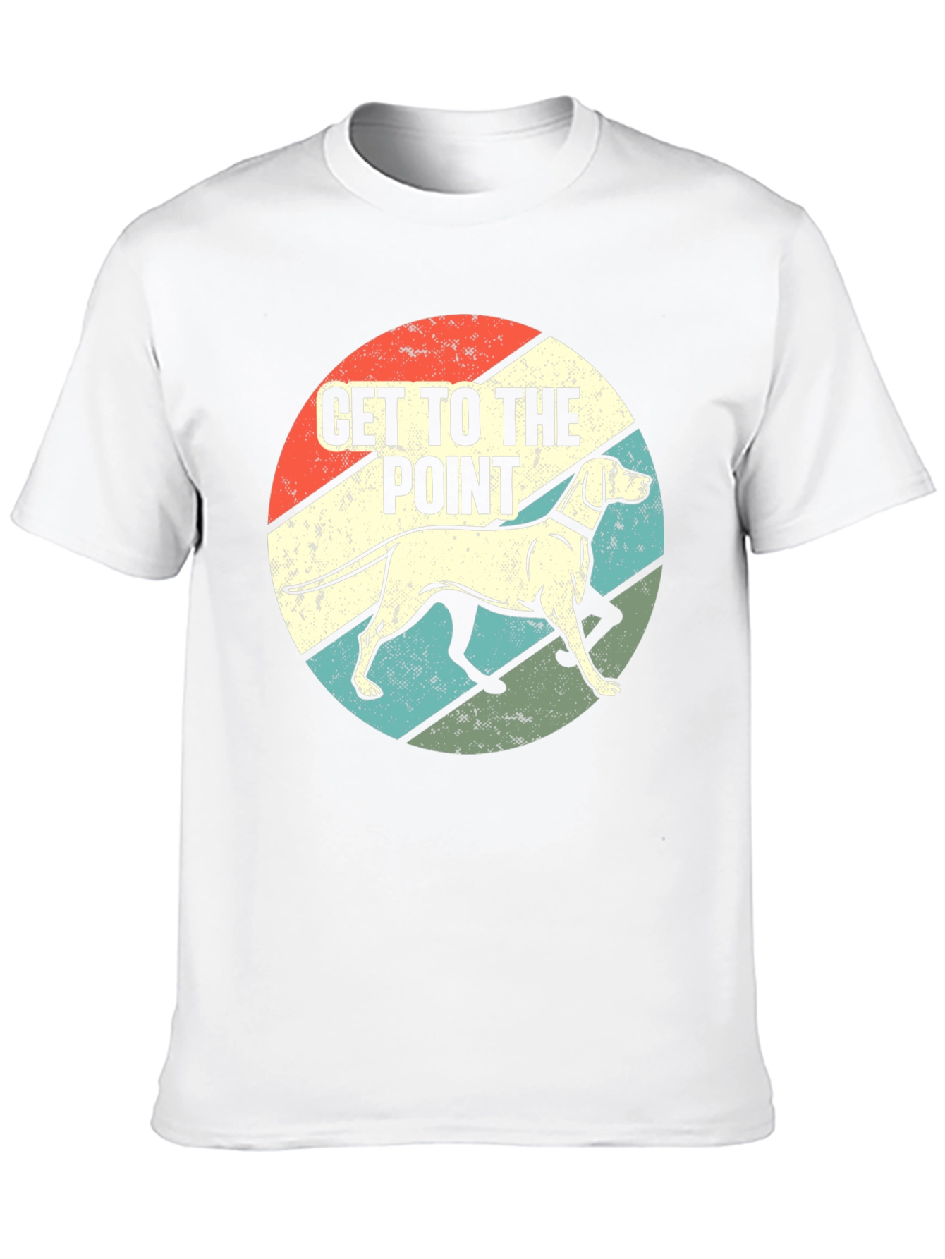 Get to the Point Dog Graphic T-Shirt