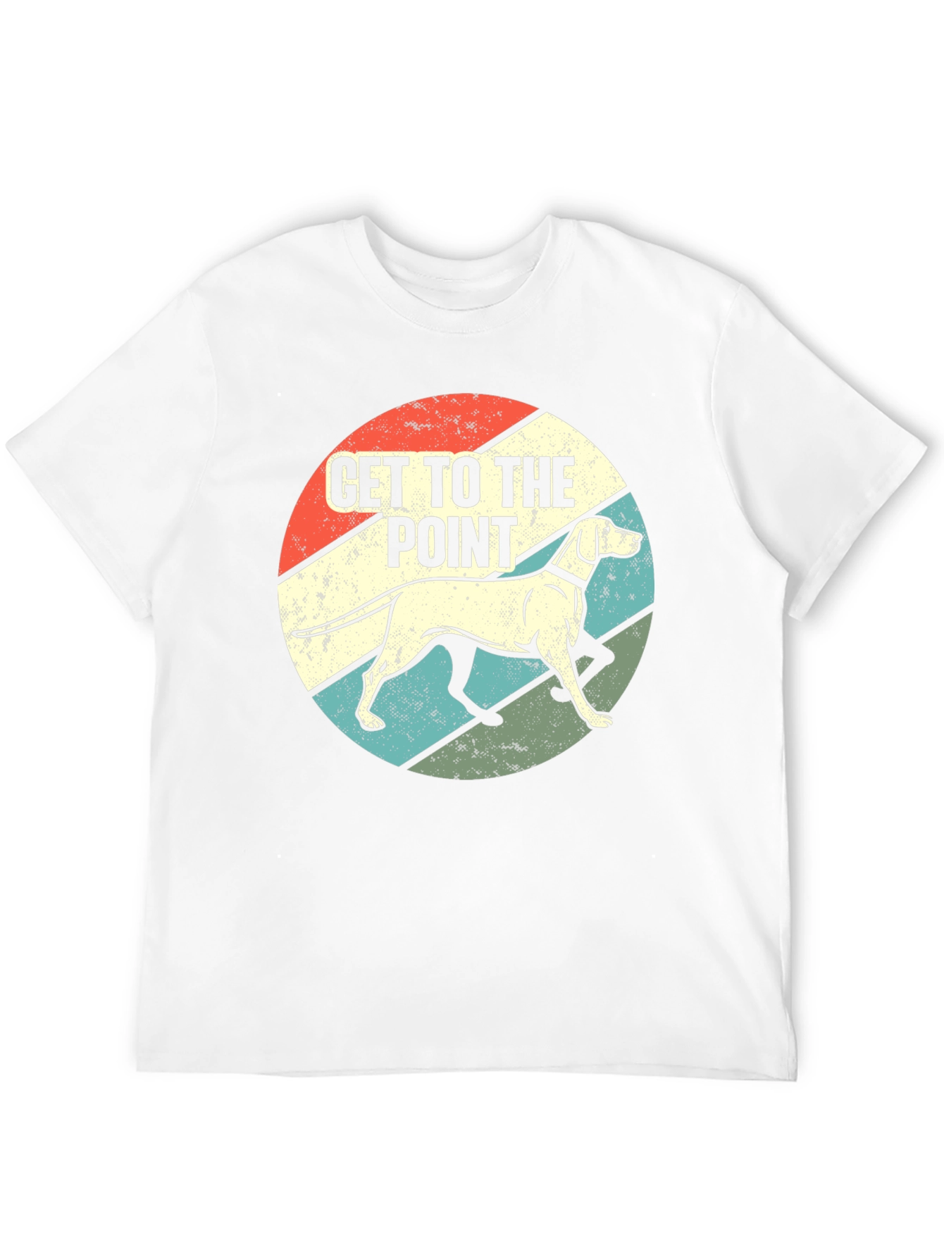 Get to the Point Dog Graphic T-Shirt