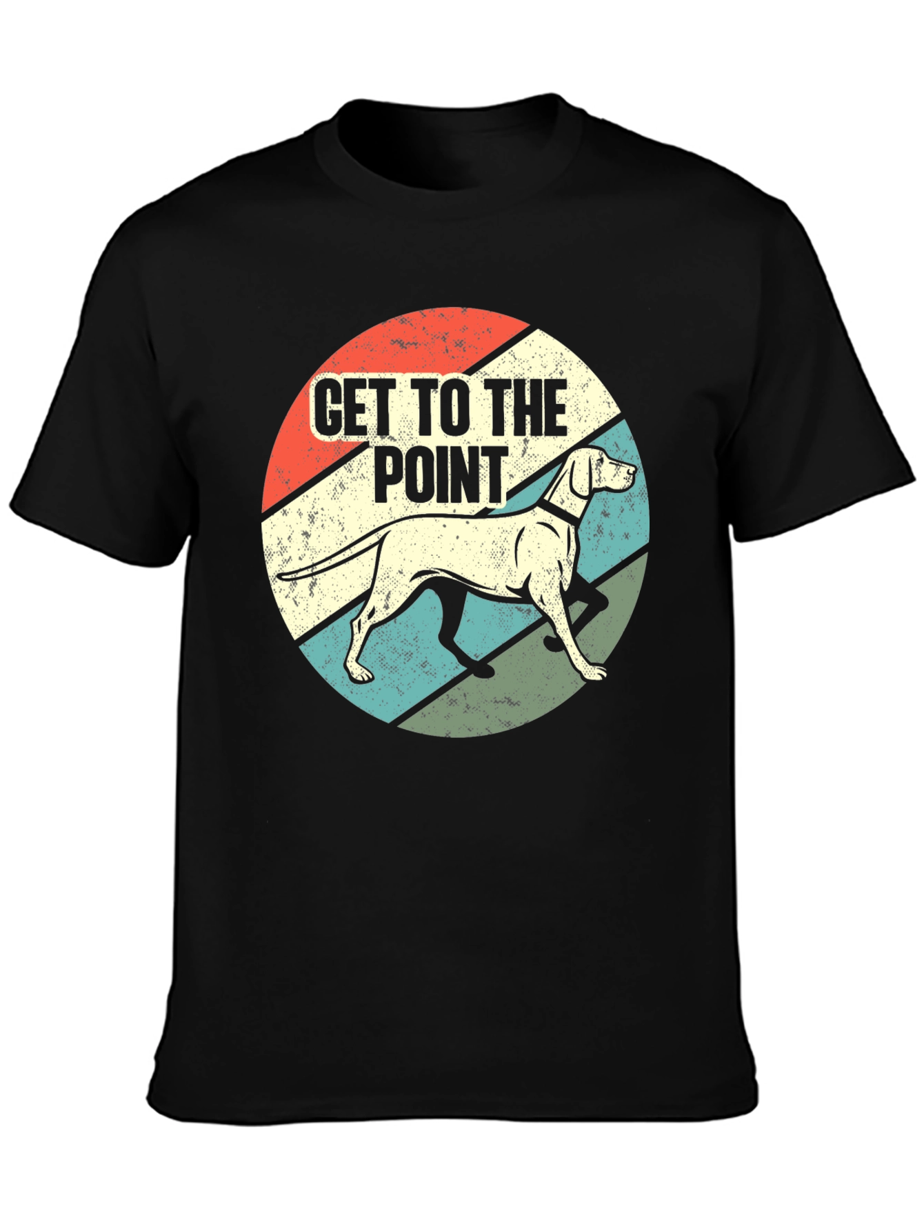 Get to the Point Dog Graphic T-Shirt