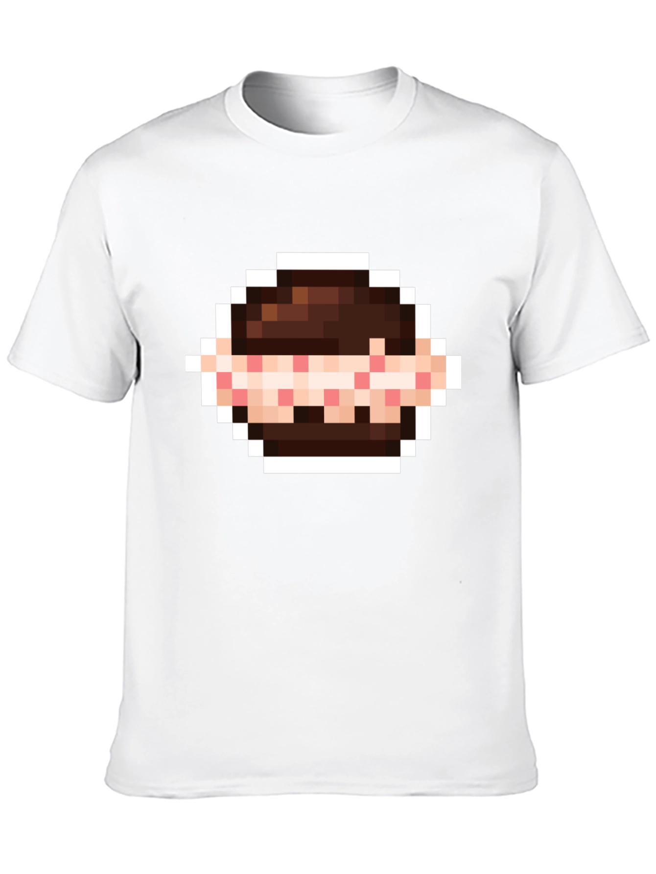 Pixelated Sandwich Graphic Tee - Retro Gaming Style