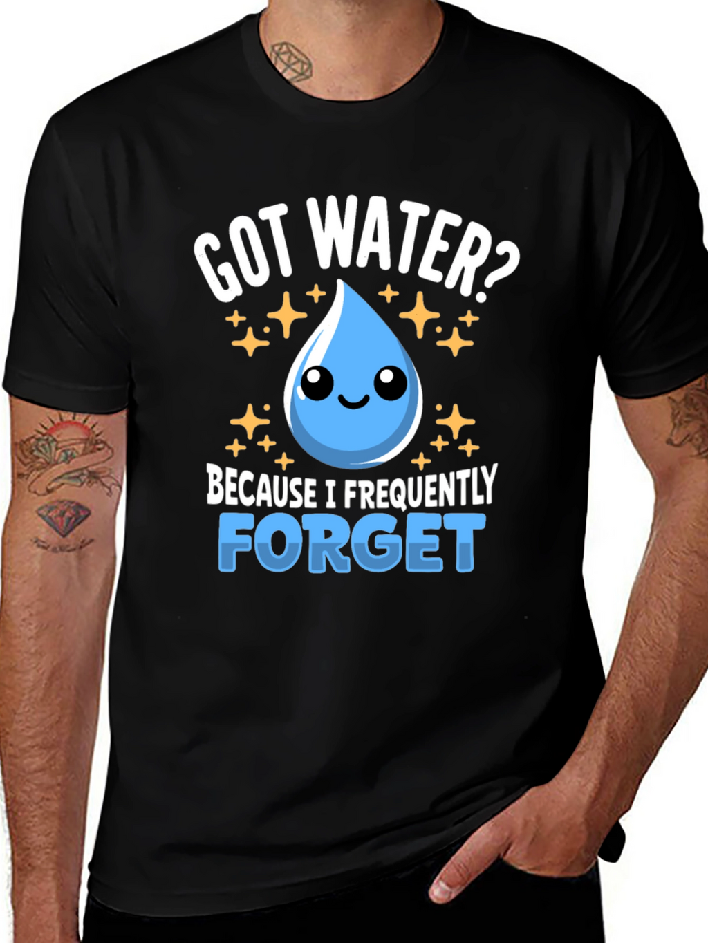 Got Water? Funny Hydration Reminder T-Shirt