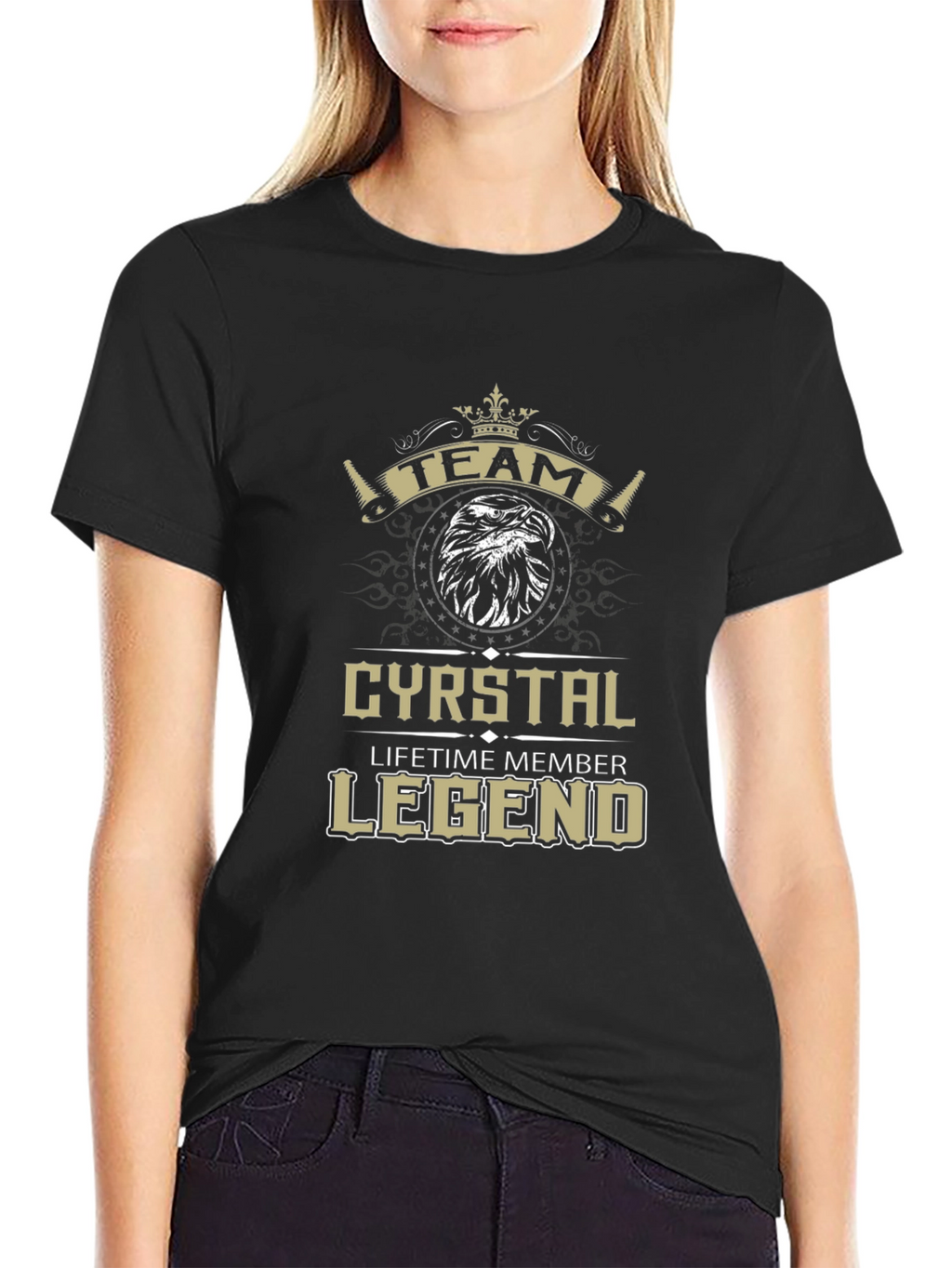 Team Cyrstal Legend Graphic T-Shirt
