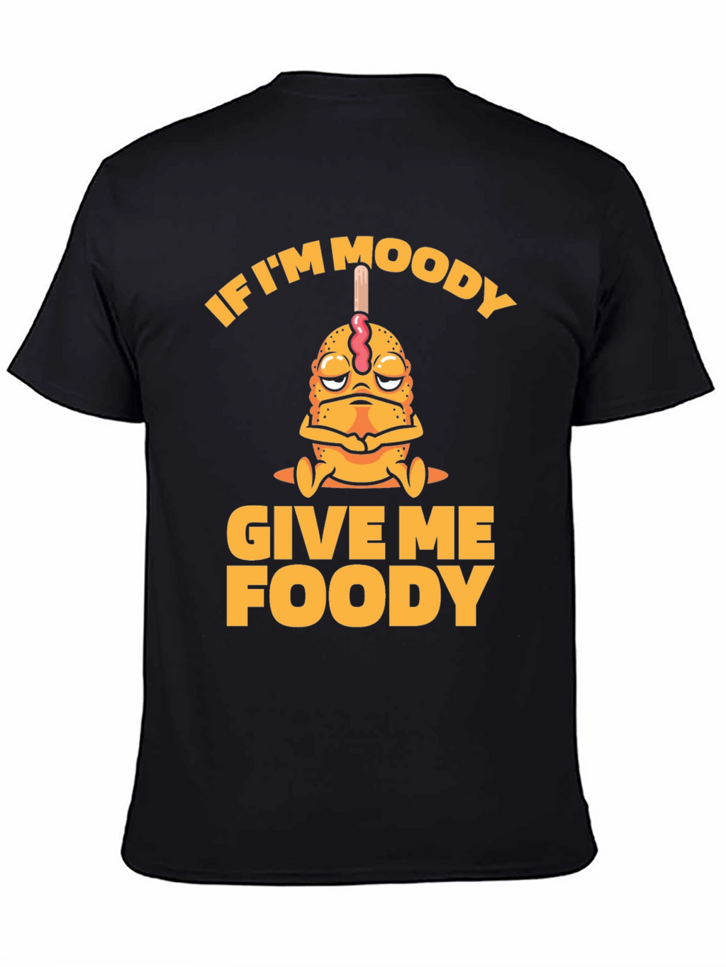 Moody Foody Funny Graphic Tee