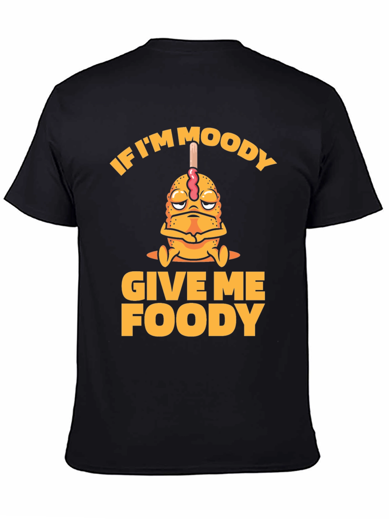 Moody Foody Funny Graphic Tee
