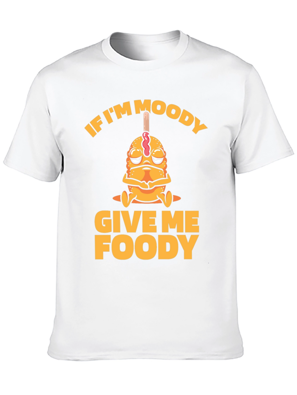 Moody Foody Funny Graphic Tee