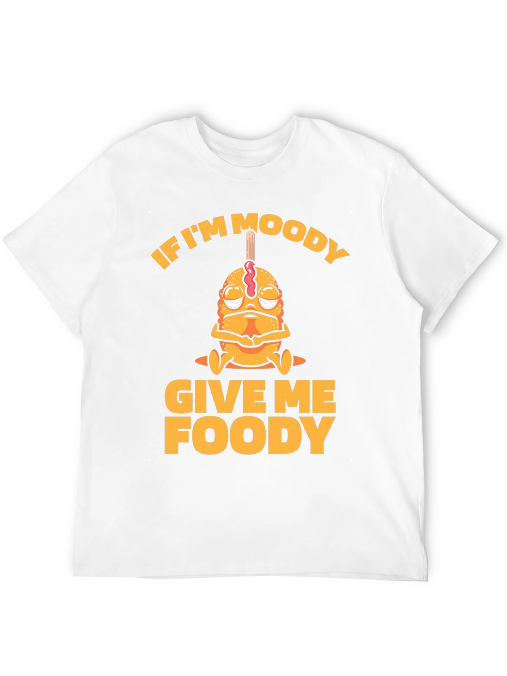 Moody Foody Funny Graphic Tee