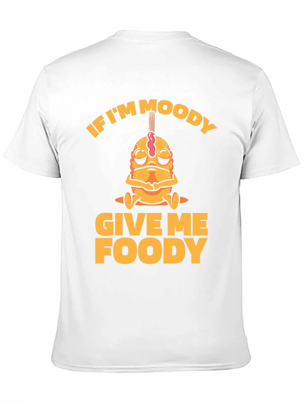 Moody Foody Funny Graphic Tee