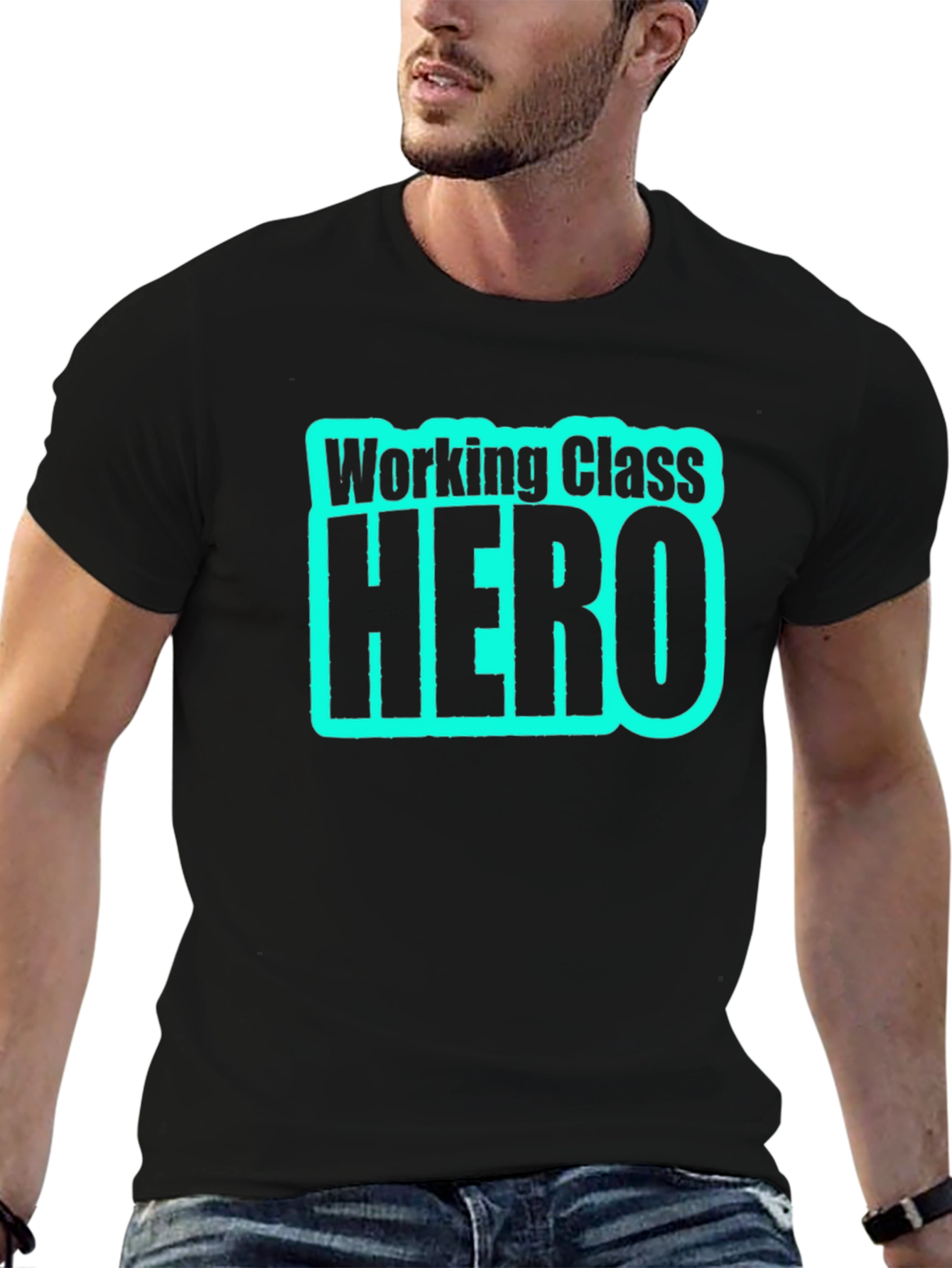 Working Class Hero Graphic T-Shirt