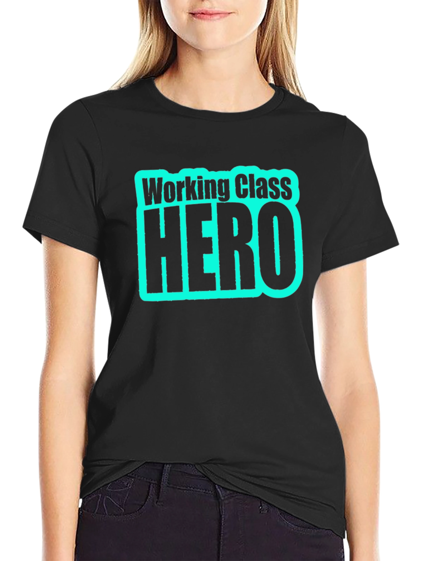 Working Class Hero Graphic T-Shirt