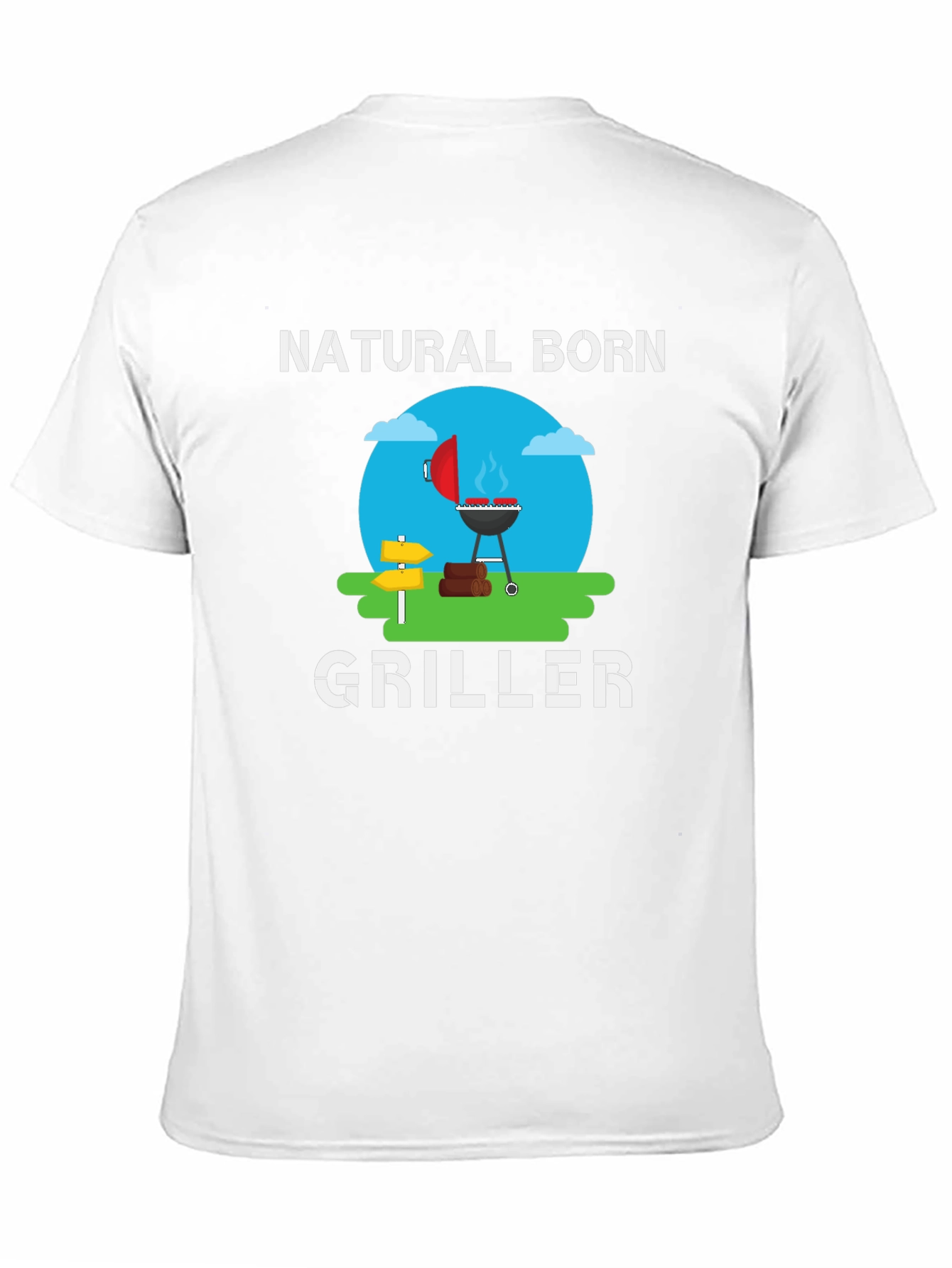 Natural Born Griller T-Shirt - BBQ Master