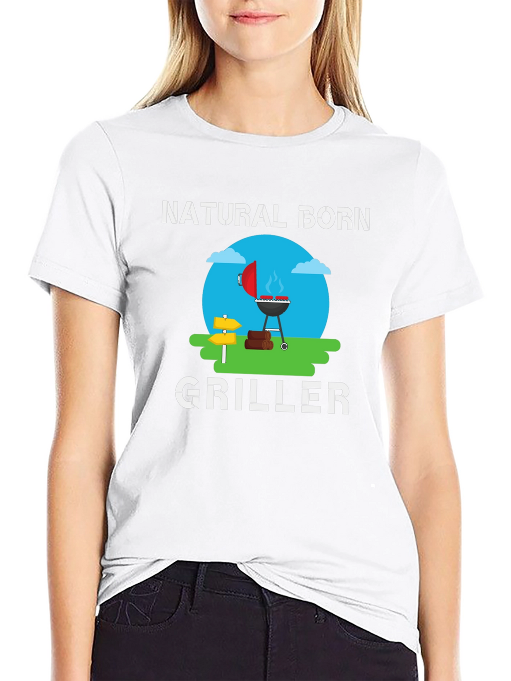 Natural Born Griller T-Shirt - BBQ Master
