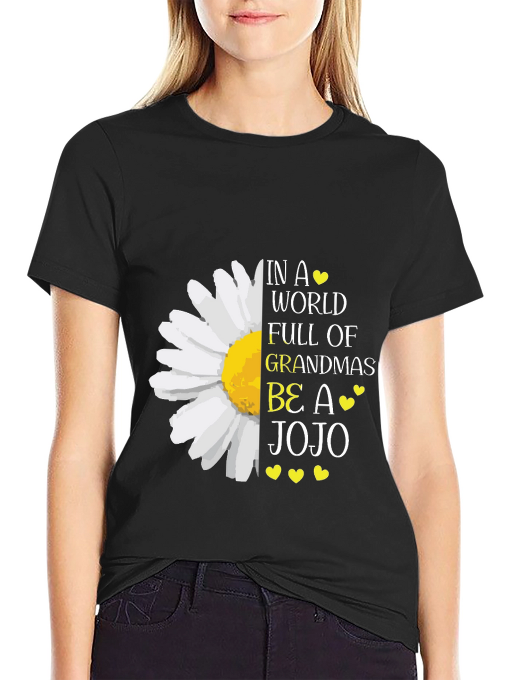 Be A JoJo T-Shirt - Novelty Grandma Tee
