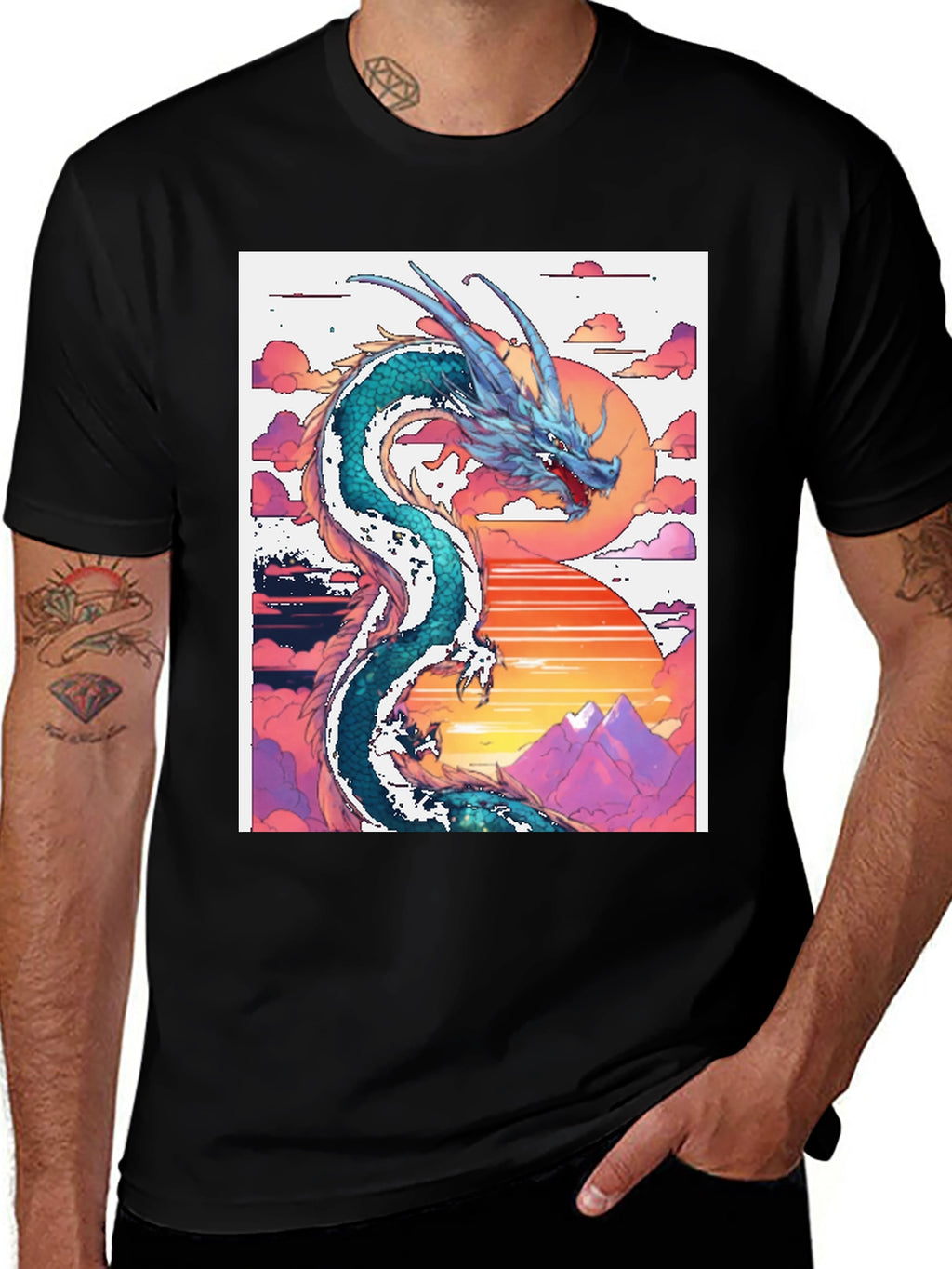 Dragon Sunset T-Shirt