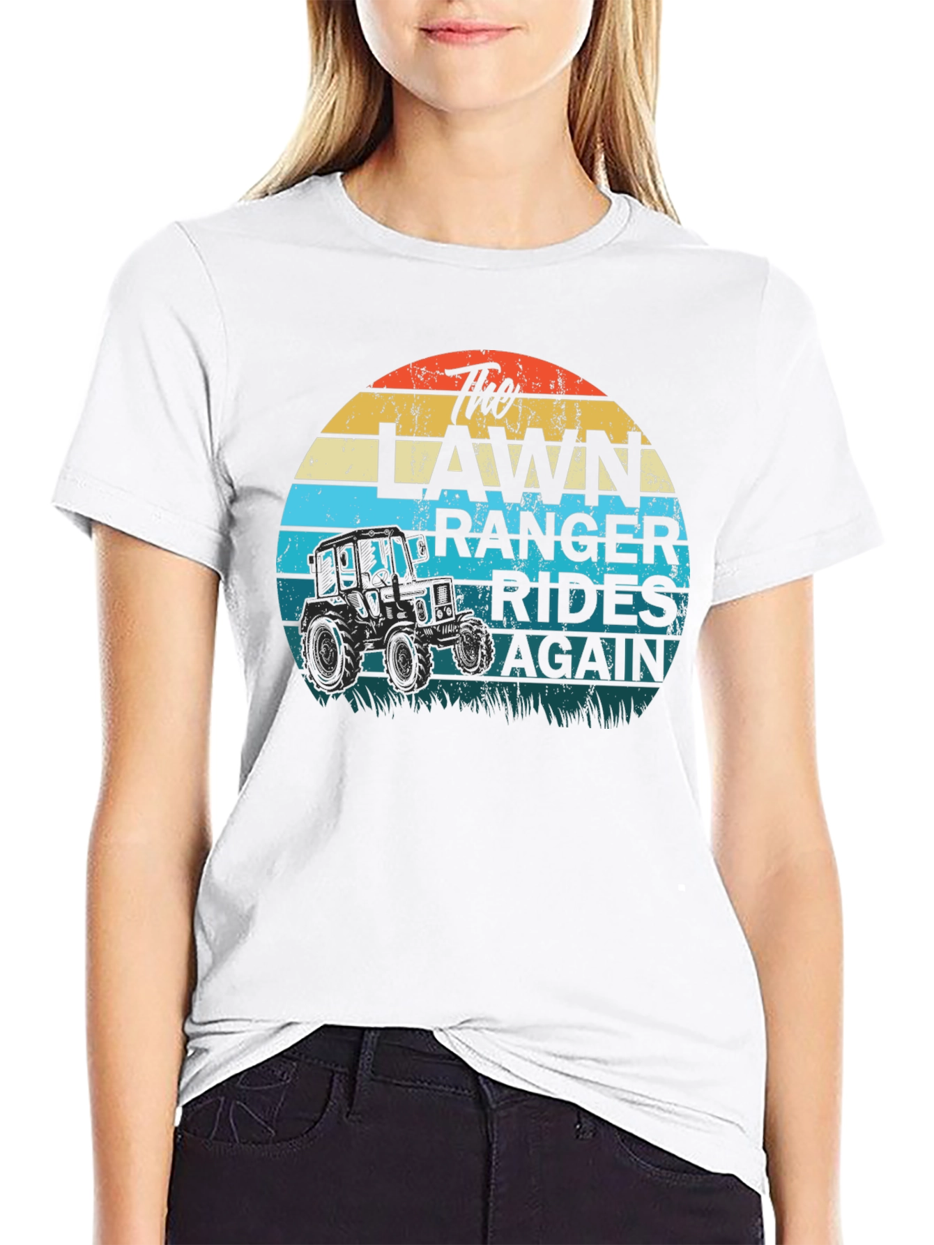 The Lawn Ranger Rides Again T-Shirt
