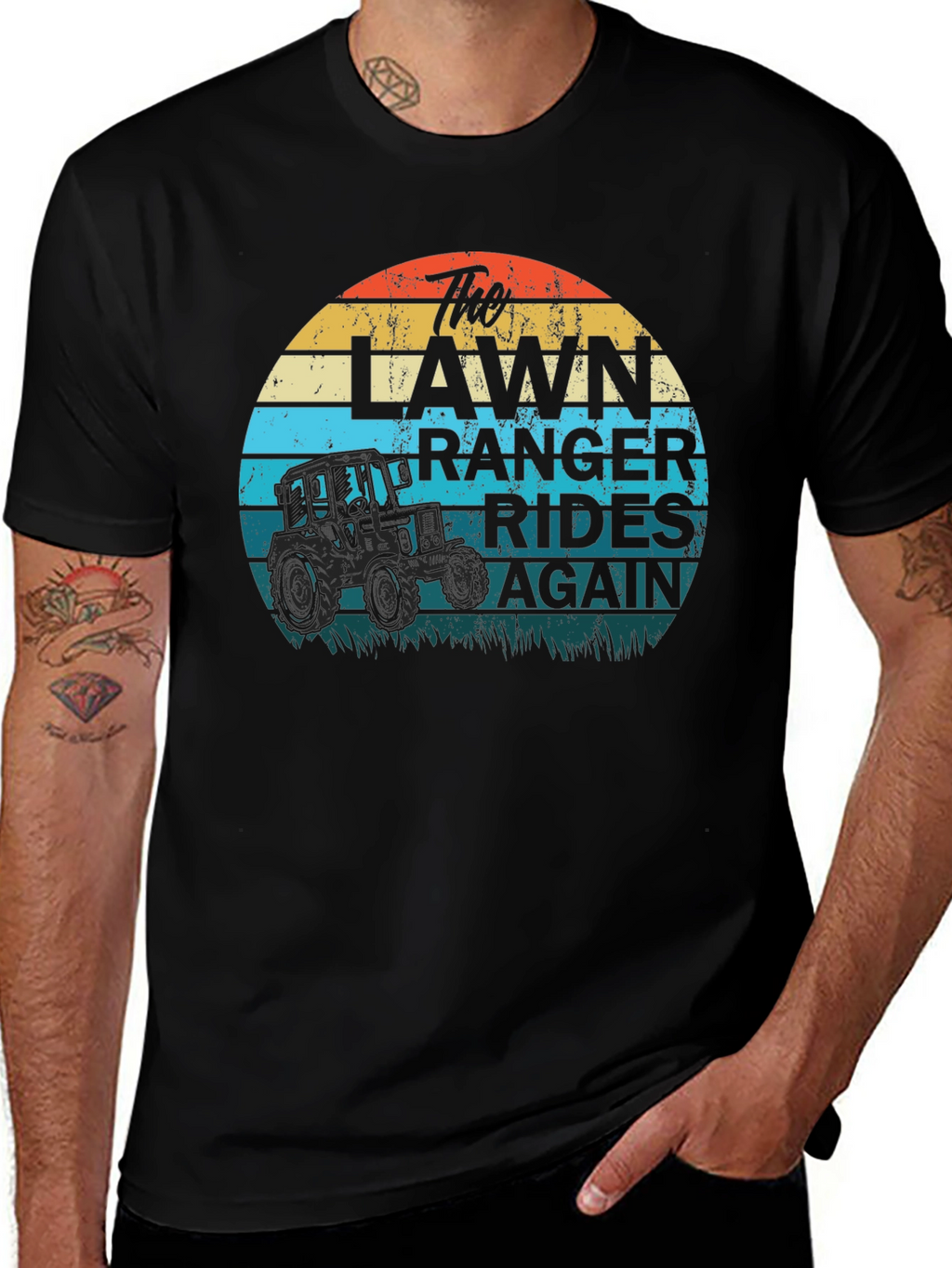 The Lawn Ranger Rides Again T-Shirt