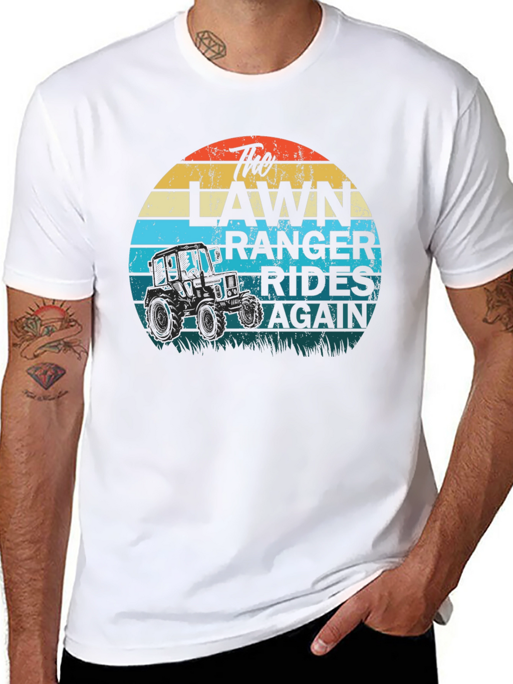 The Lawn Ranger Rides Again T-Shirt