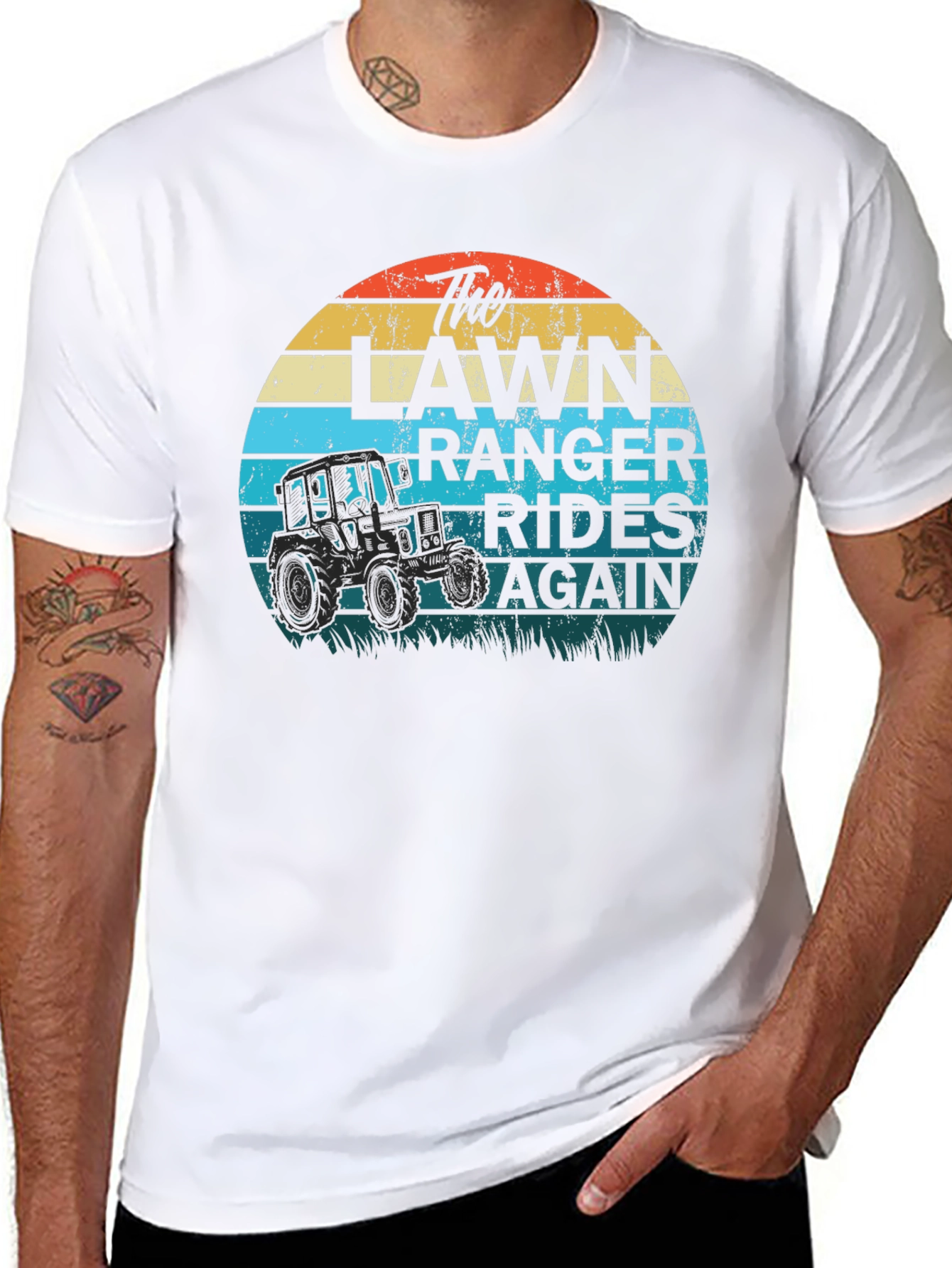 The Lawn Ranger Rides Again T-Shirt