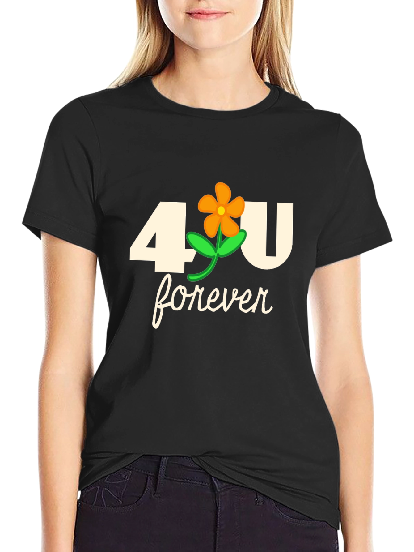4U Forever Graphic Tee - Stylish and Unique