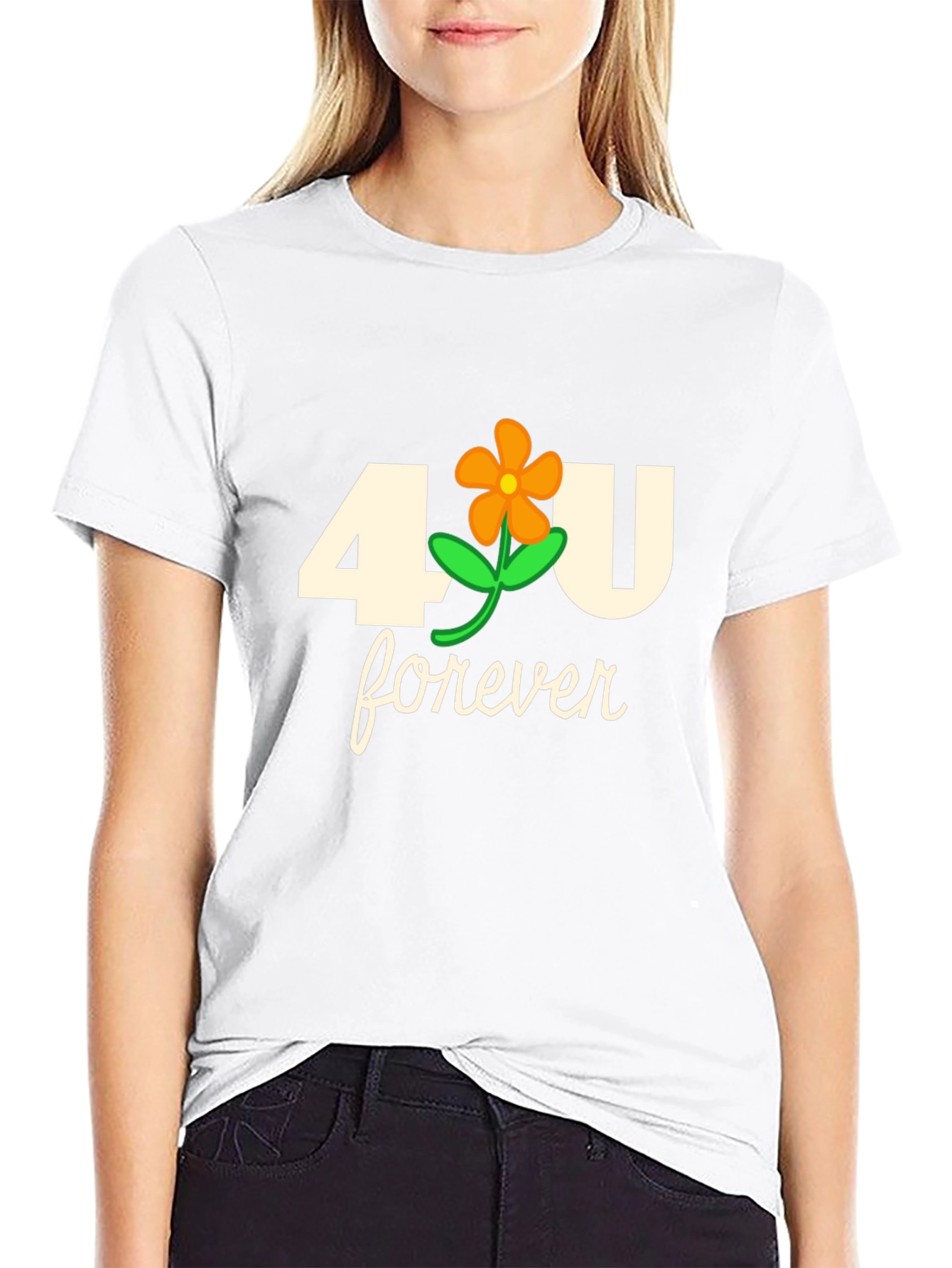 4U Forever Graphic Tee - Stylish and Unique