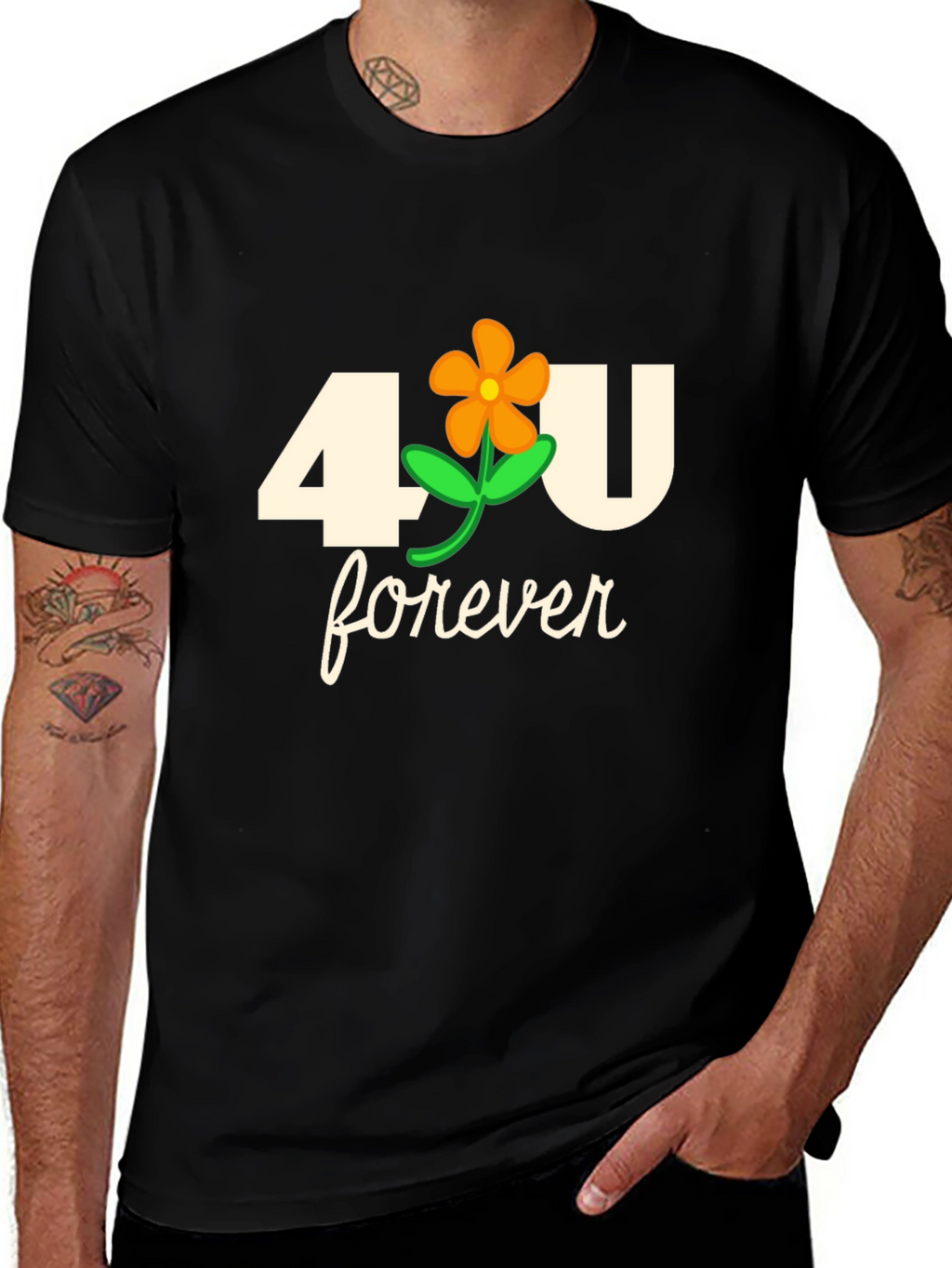 4U Forever Graphic Tee - Stylish and Unique
