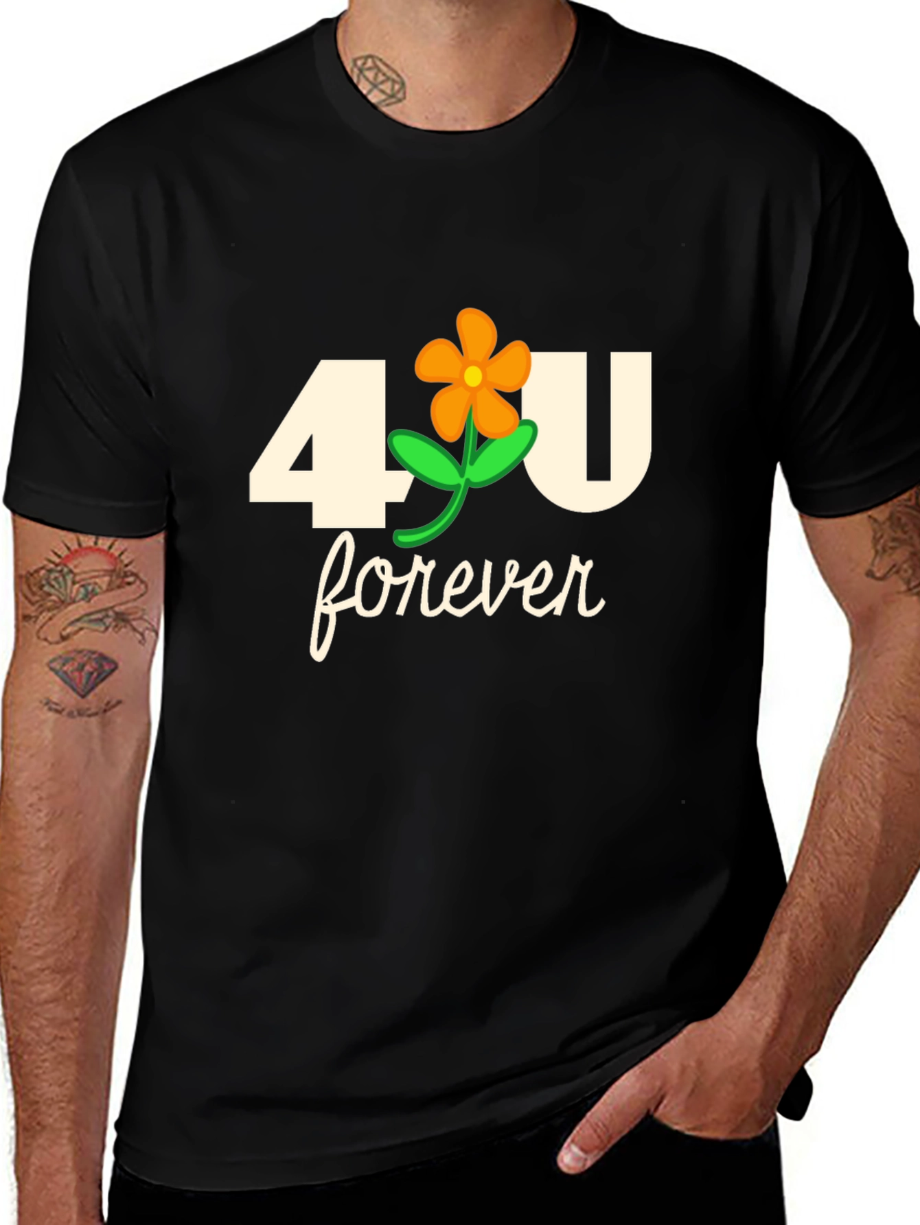 4U Forever Graphic Tee - Stylish and Unique
