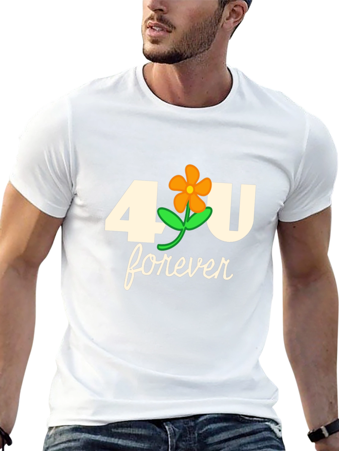 4U Forever Graphic Tee - Stylish and Unique