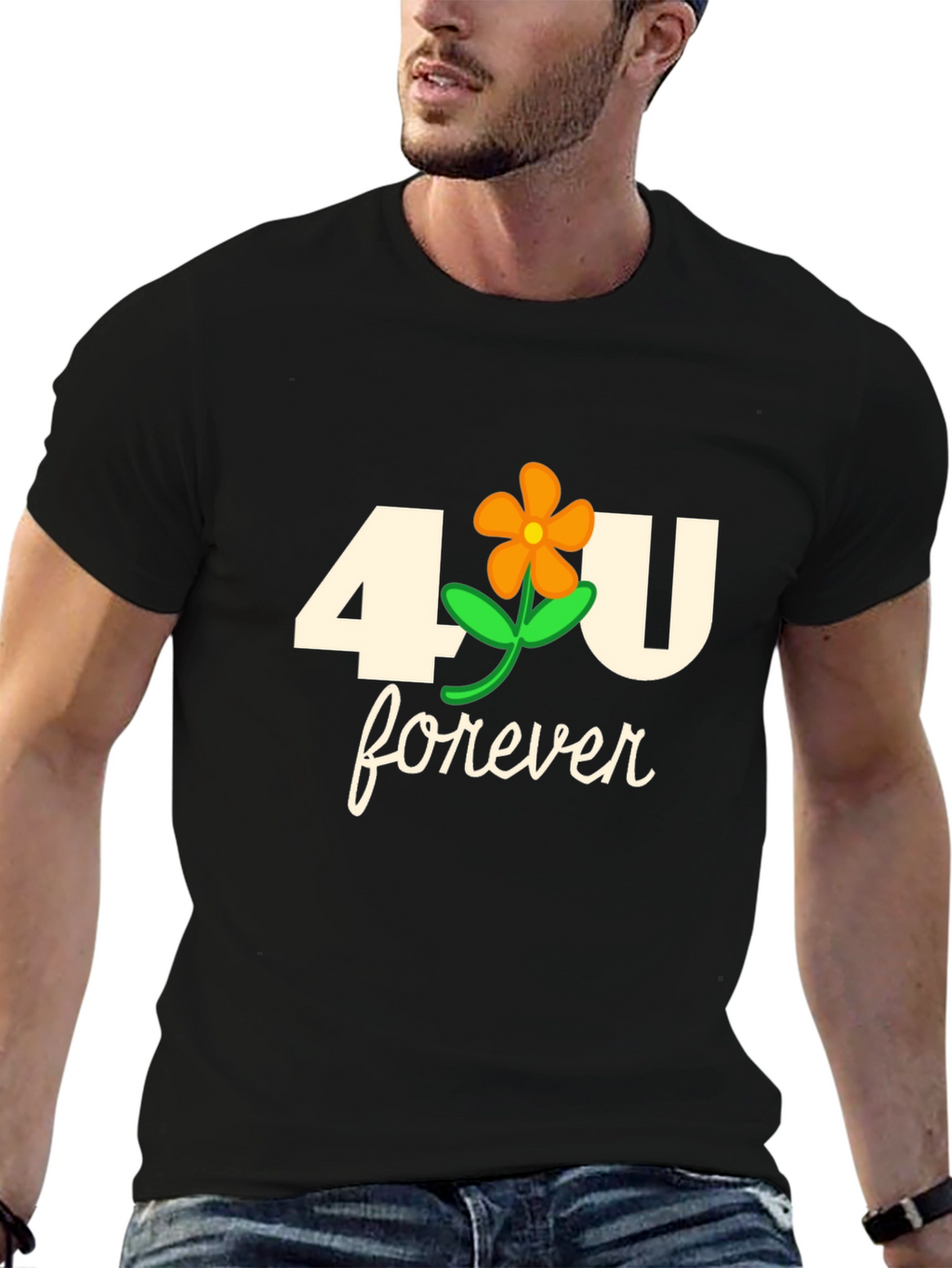 4U Forever Graphic Tee - Stylish and Unique