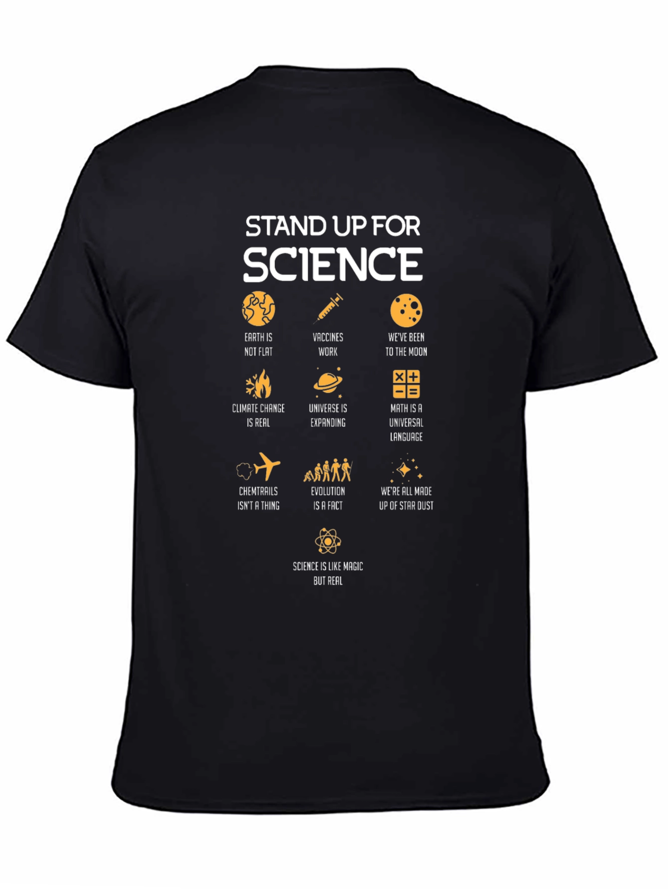 Stand Up For Science T-Shirt - Science Lover Gift