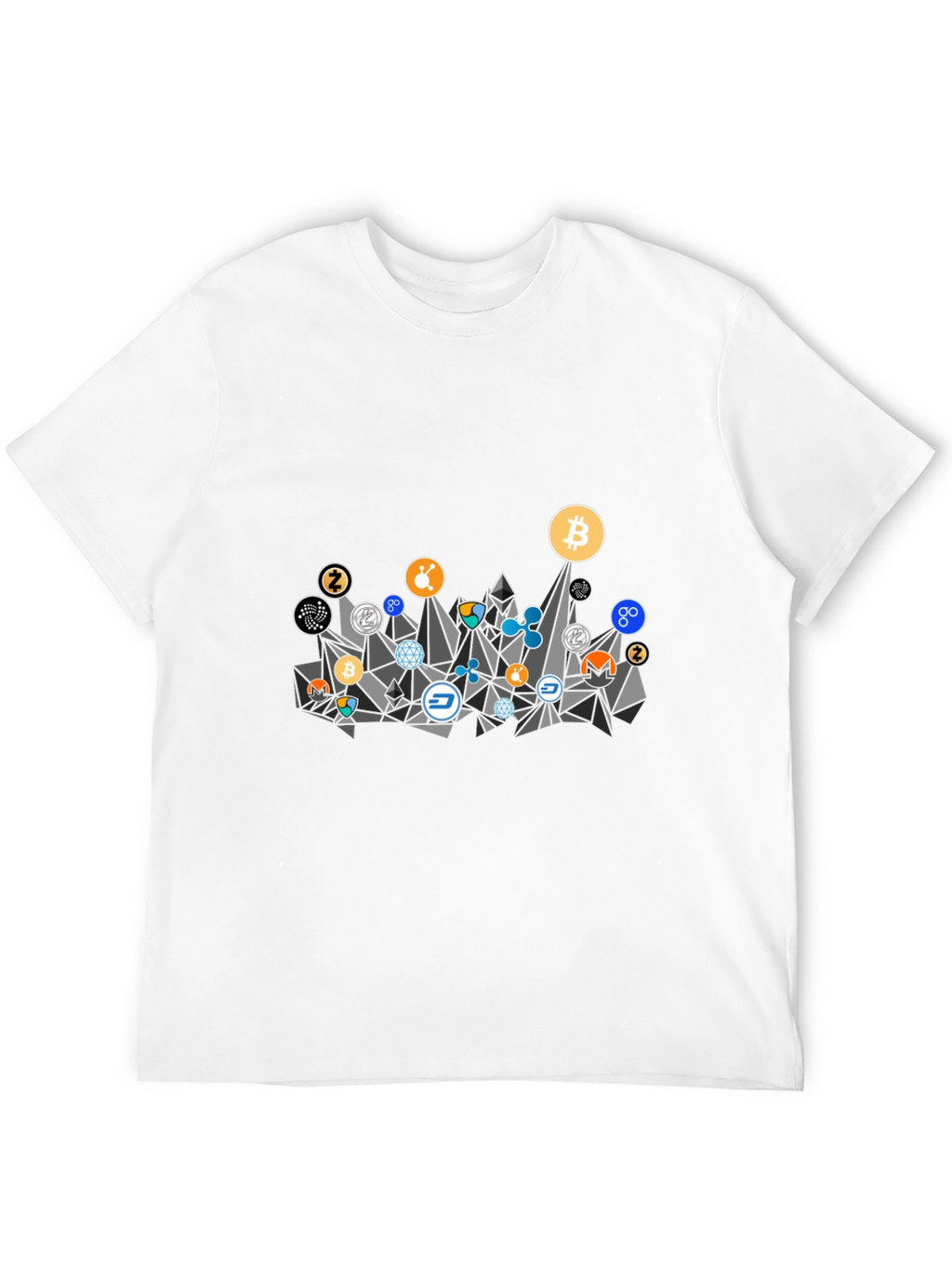 Crypto Currency Black T-Shirt