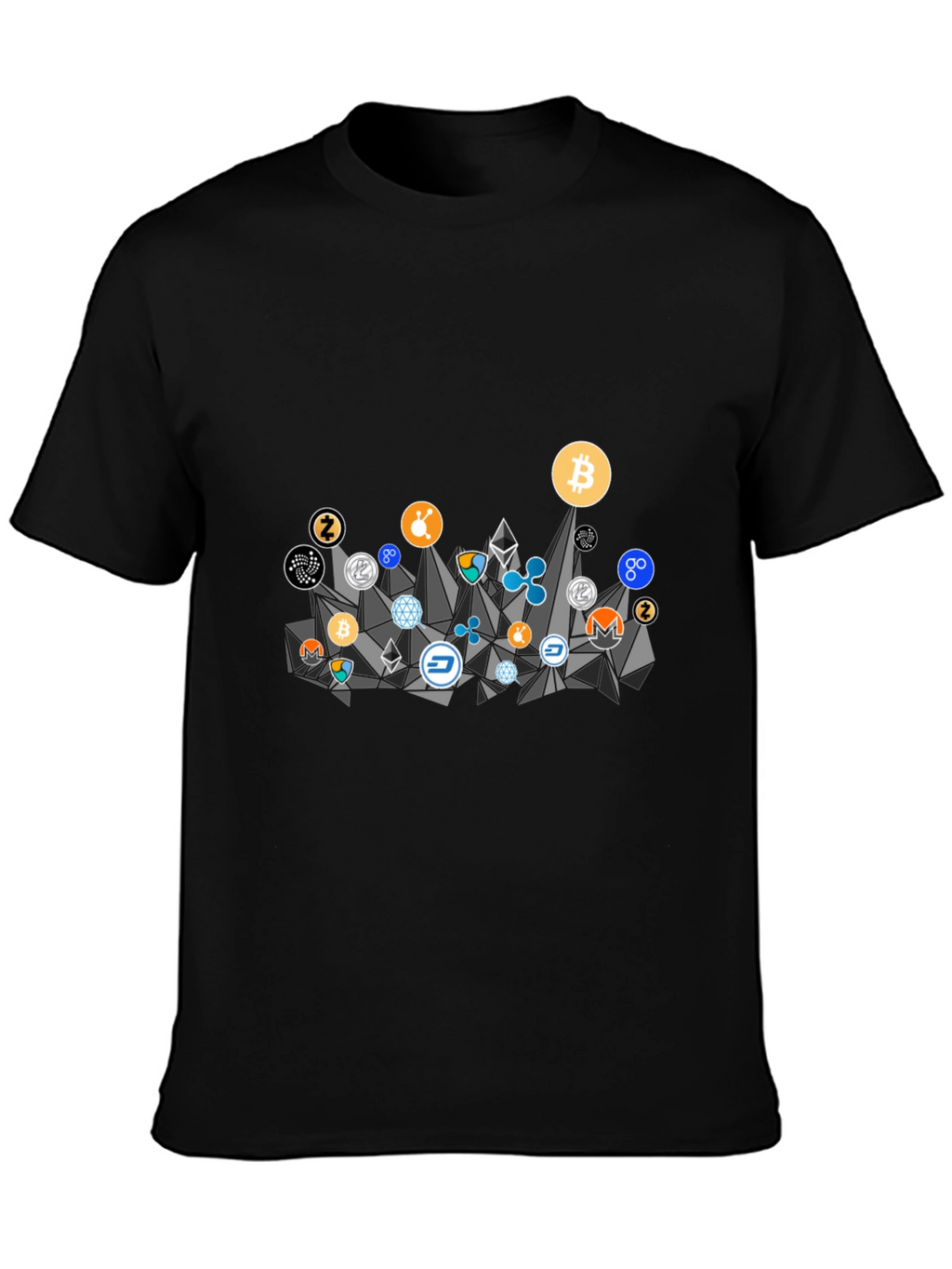 Crypto Currency Black T-Shirt