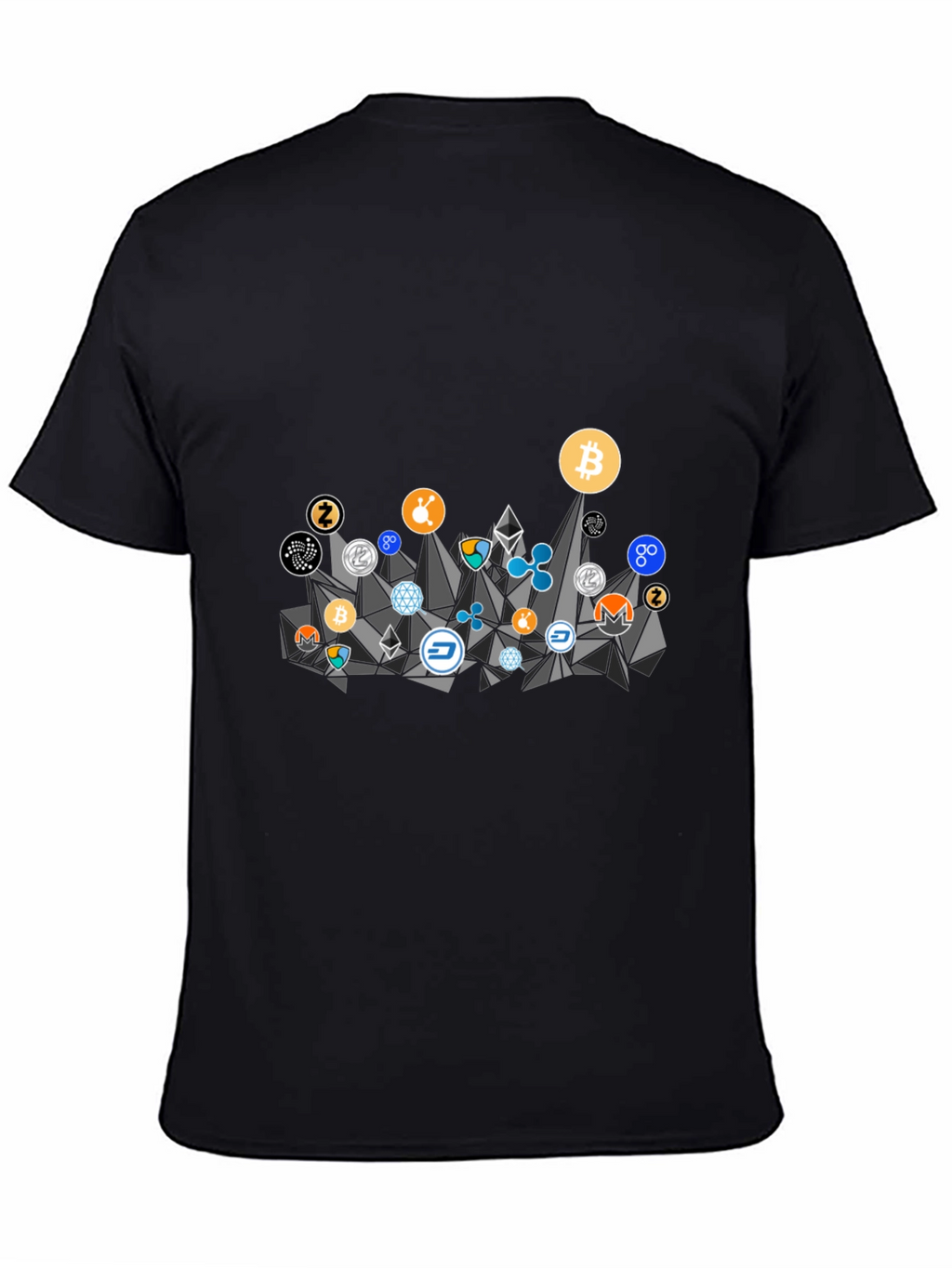 Crypto Currency Black T-Shirt