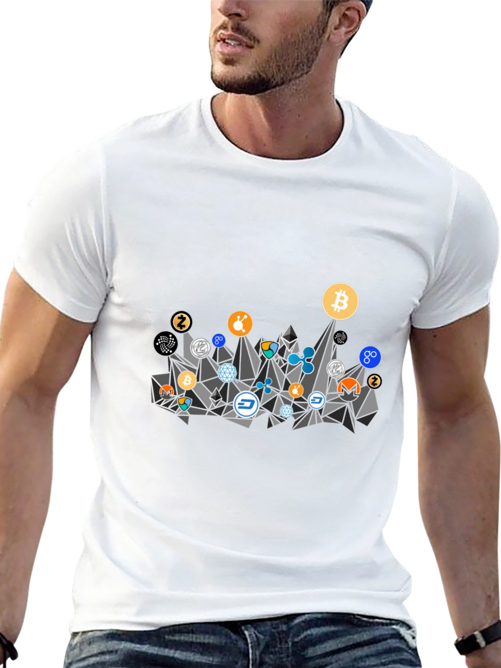 Crypto Currency Black T-Shirt