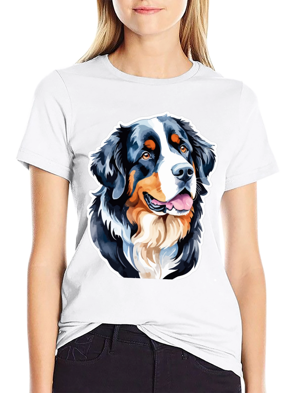 Bernese Mountain Dog Graphic Tee