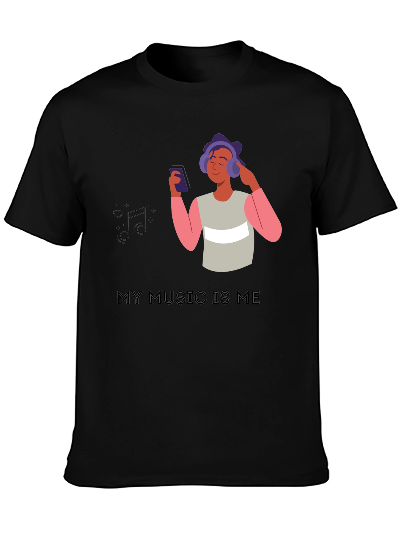 My Music is Me Graphic Tee