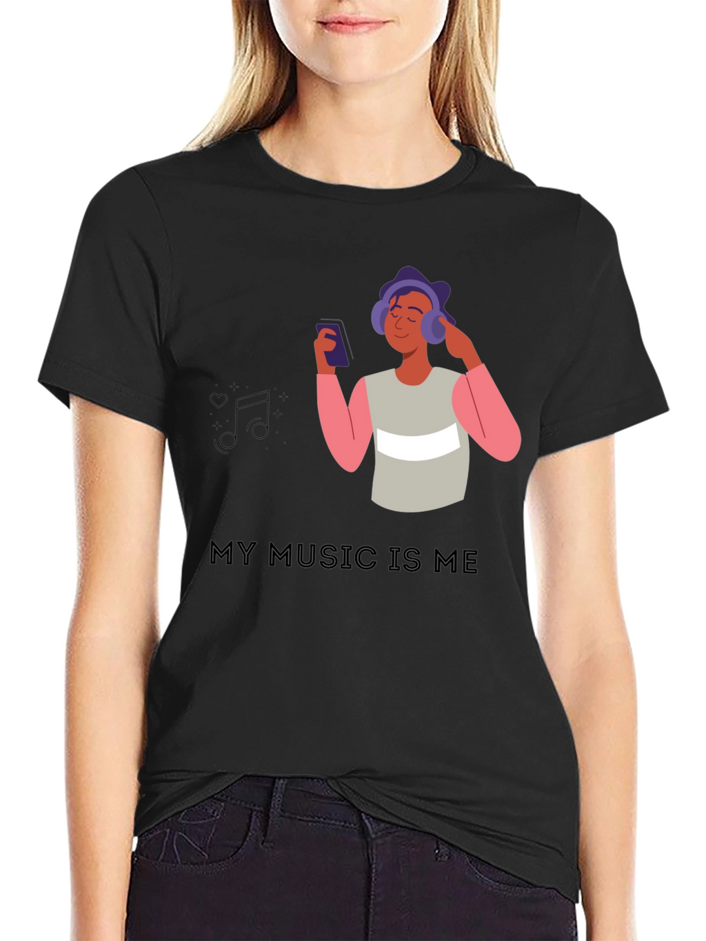 My Music is Me Graphic Tee