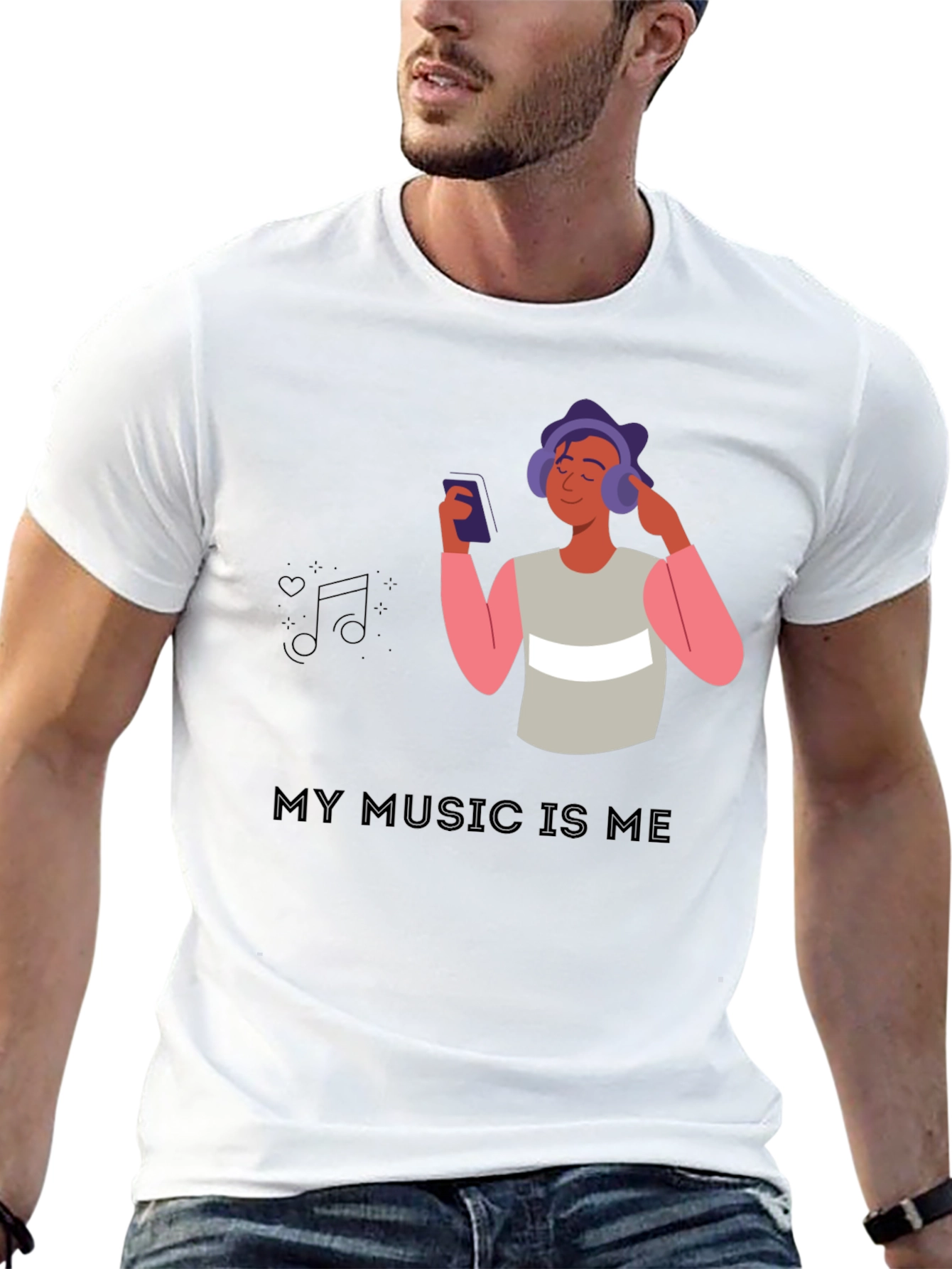 My Music is Me Graphic Tee