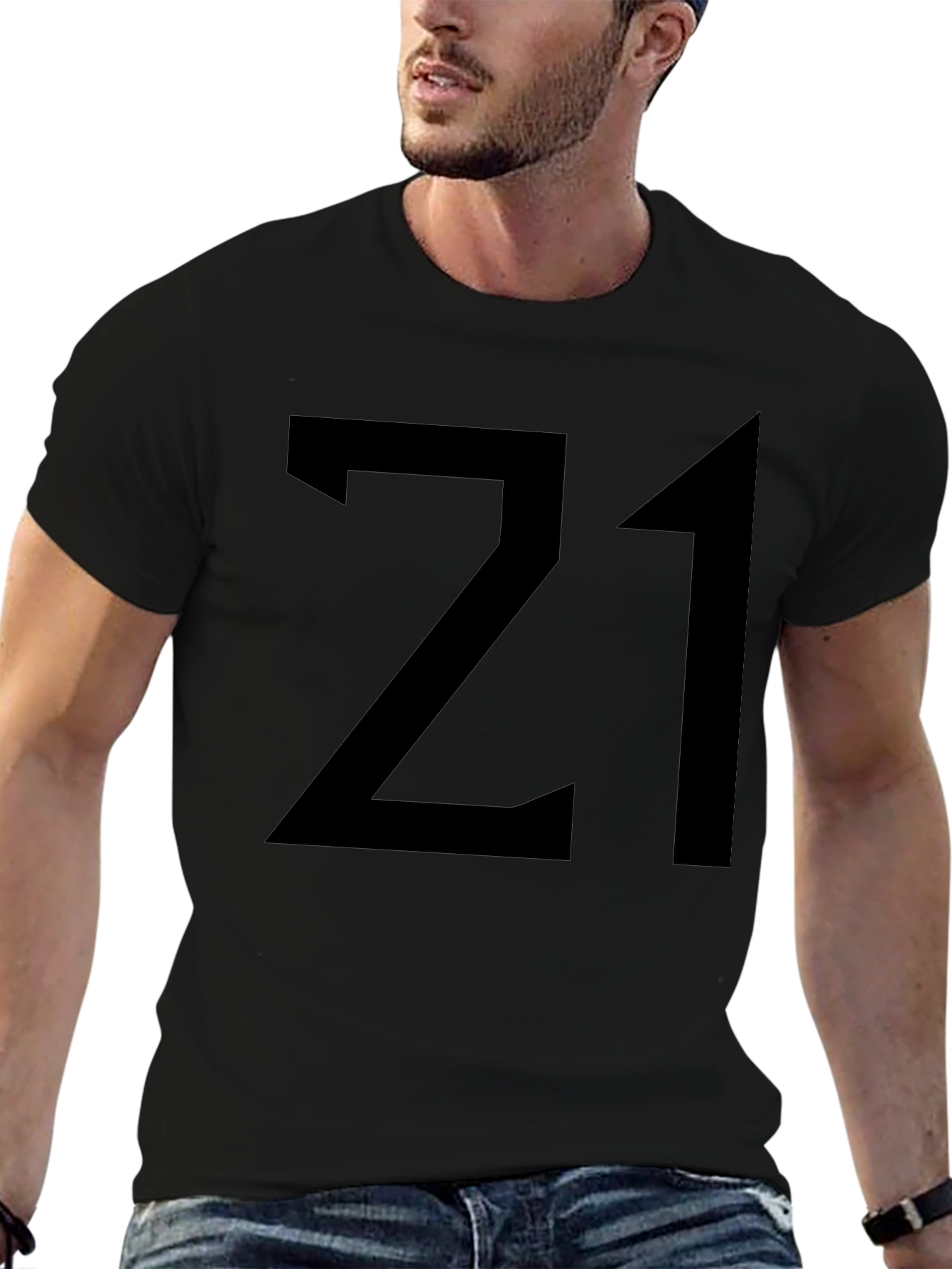 Bold 21 Graphic Tee - Classic Black