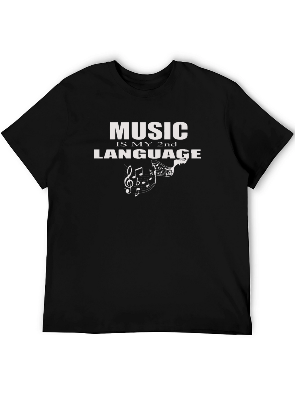 Music is My 2nd Language T-Shirt