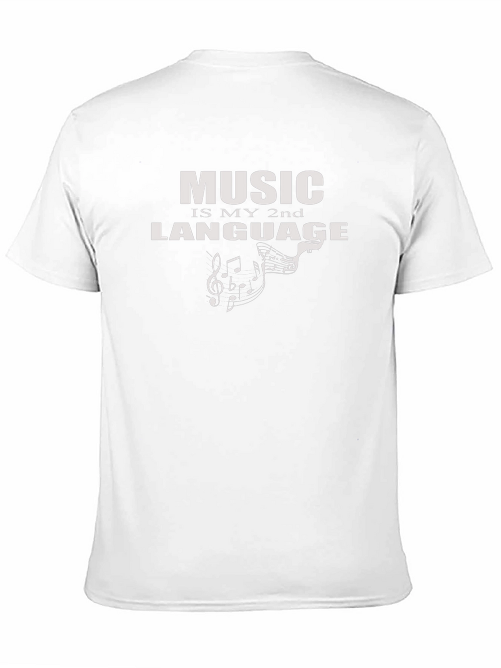 Music is My 2nd Language T-Shirt