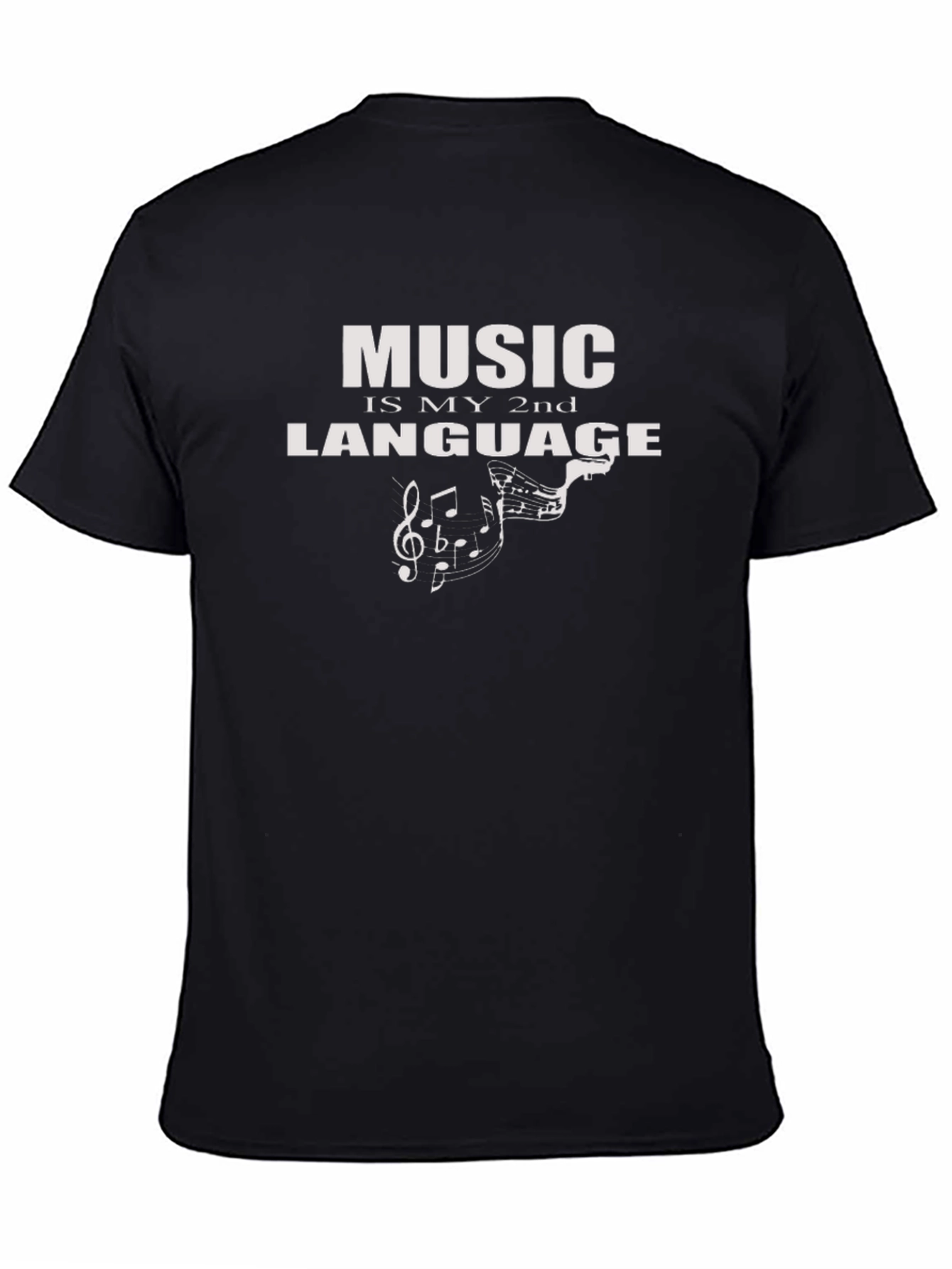 Music is My 2nd Language T-Shirt